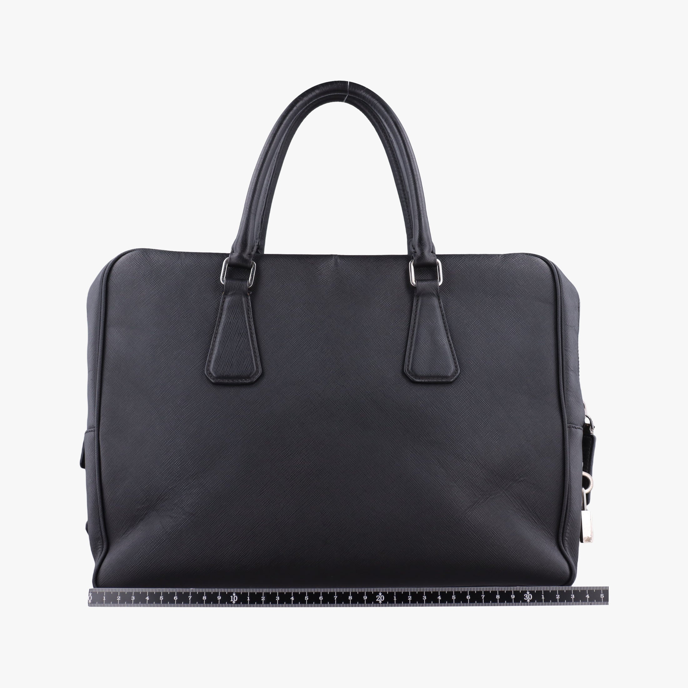 business bag briefcase Black SAFFIANO Leather 2VE363 58/F 173ビジネスバッグ ブリーフケース ブラック サフィアーノレザー 2VE363 58/F 173