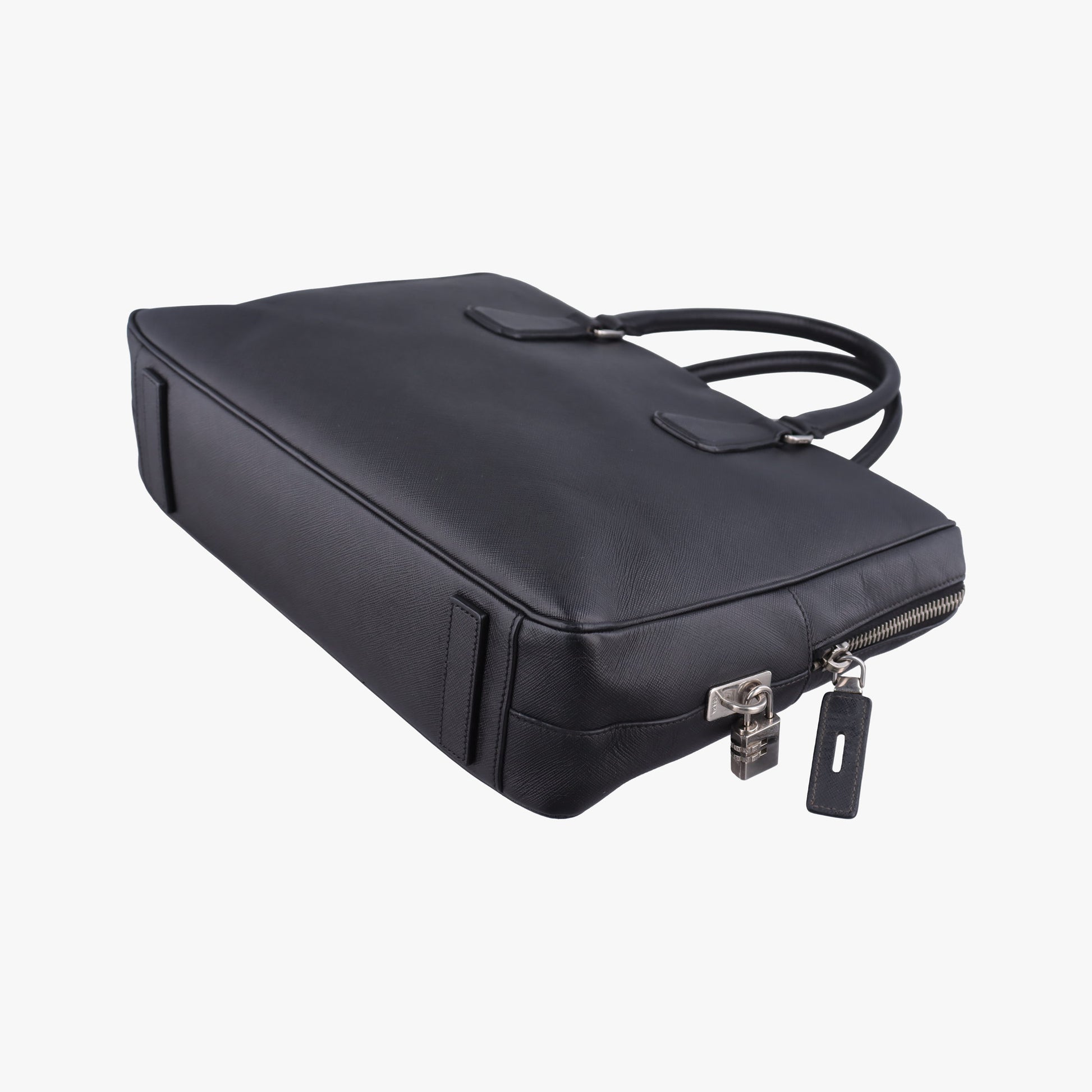 business bag briefcase Black SAFFIANO Leather 2VE363 58/F 173ビジネスバッグ ブリーフケース ブラック サフィアーノレザー 2VE363 58/F 173