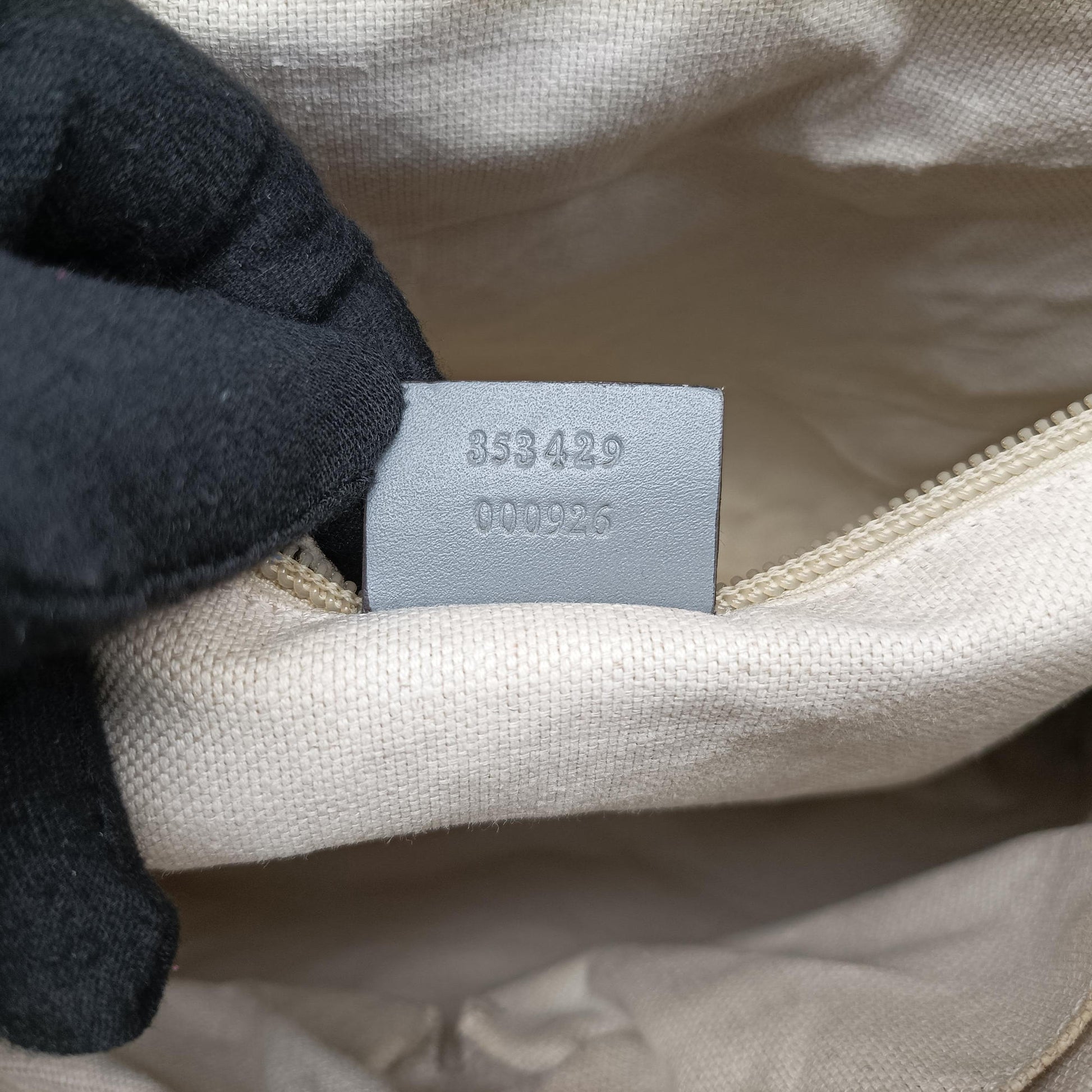 GG Supreme Messenger Beige×gray PVC coated canvas×Leather 353429 A016415092GGスプリーム メッセンジャー ベージュ×グレー PVCコーティングキャンバス×レザー 353429 A016415092