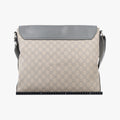 GG Supreme Messenger Beige×gray PVC coated canvas×Leather 353429 A016415092GGスプリーム メッセンジャー ベージュ×グレー PVCコーティングキャンバス×レザー 353429 A016415092