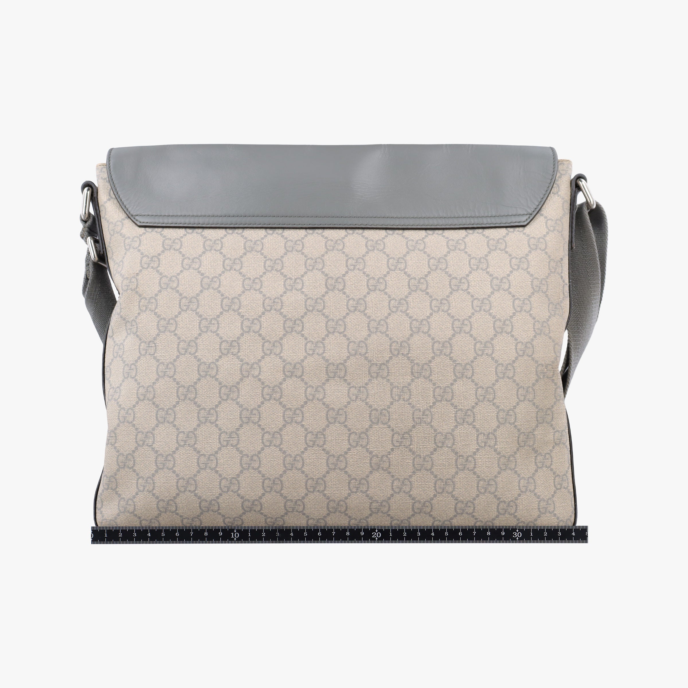GG Supreme Messenger Beige×gray PVC coated canvas×Leather 353429 A016415092GGスプリーム メッセンジャー ベージュ×グレー PVCコーティングキャンバス×レザー 353429 A016415092