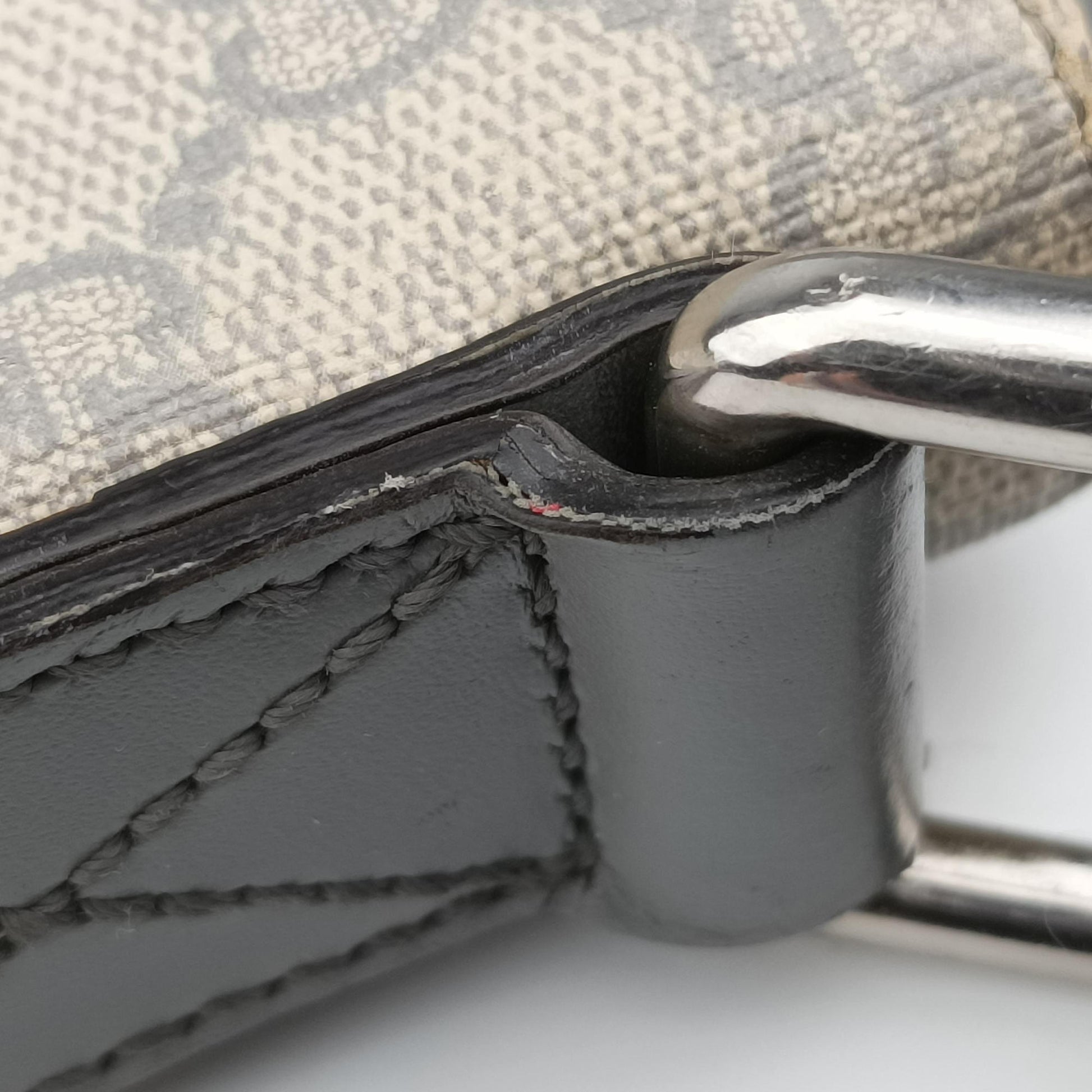GG Supreme Messenger Beige×gray PVC coated canvas×Leather 353429 A016415092GGスプリーム メッセンジャー ベージュ×グレー PVCコーティングキャンバス×レザー 353429 A016415092