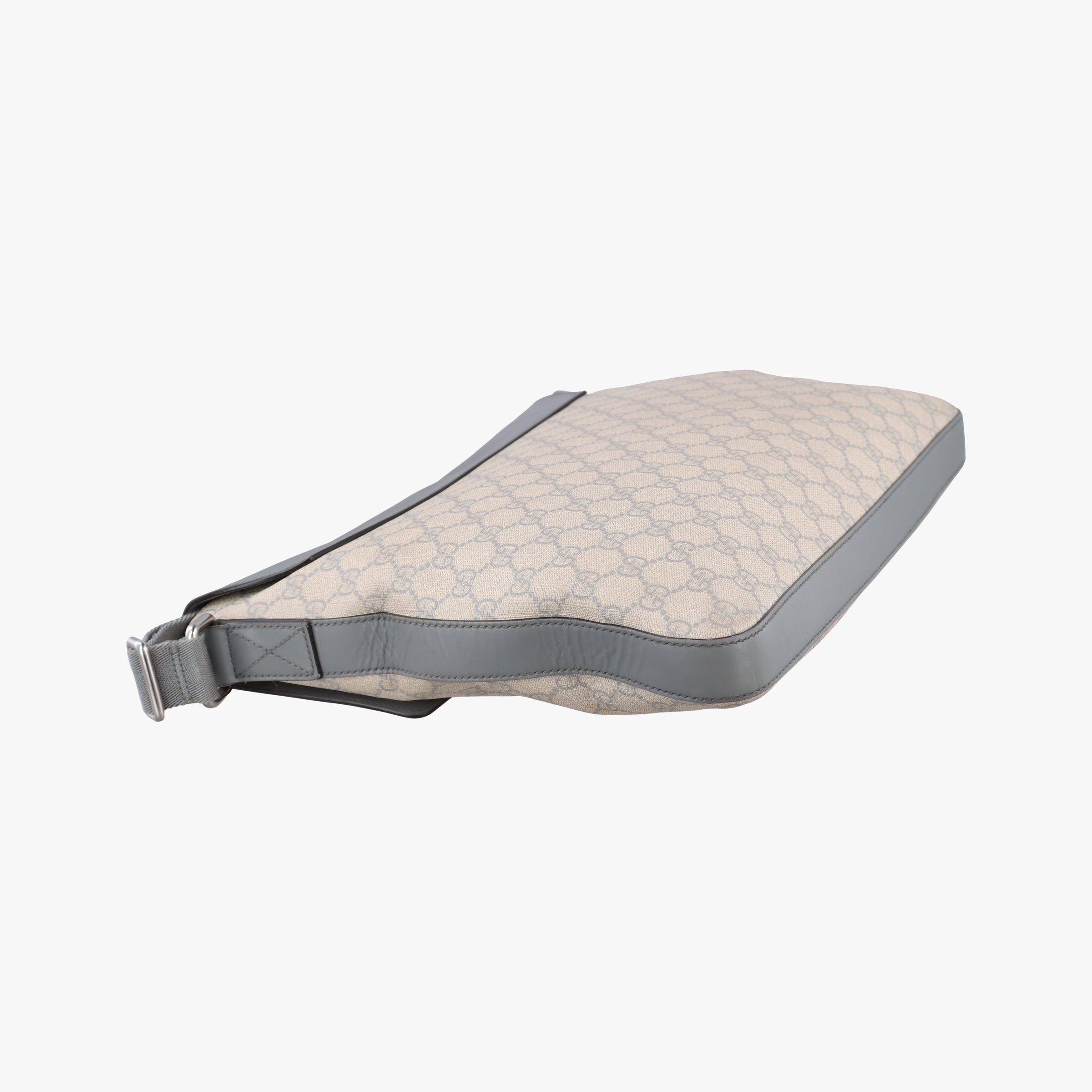 GG Supreme Messenger Beige×gray PVC coated canvas×Leather 353429 A016415092GGスプリーム メッセンジャー ベージュ×グレー PVCコーティングキャンバス×レザー 353429 A016415092