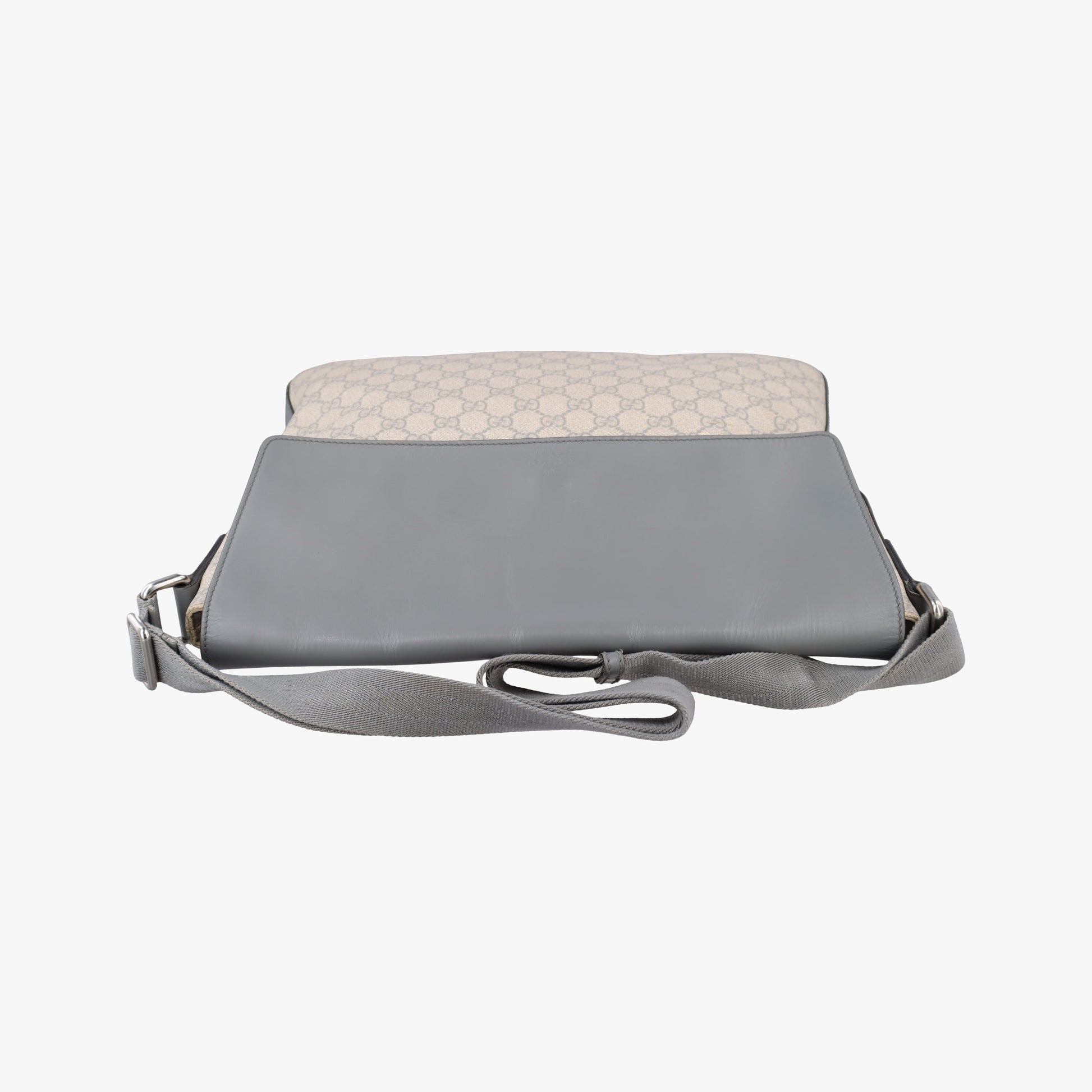 GG Supreme Messenger Beige×gray PVC coated canvas×Leather 353429 A016415092GGスプリーム メッセンジャー ベージュ×グレー PVCコーティングキャンバス×レザー 353429 A016415092