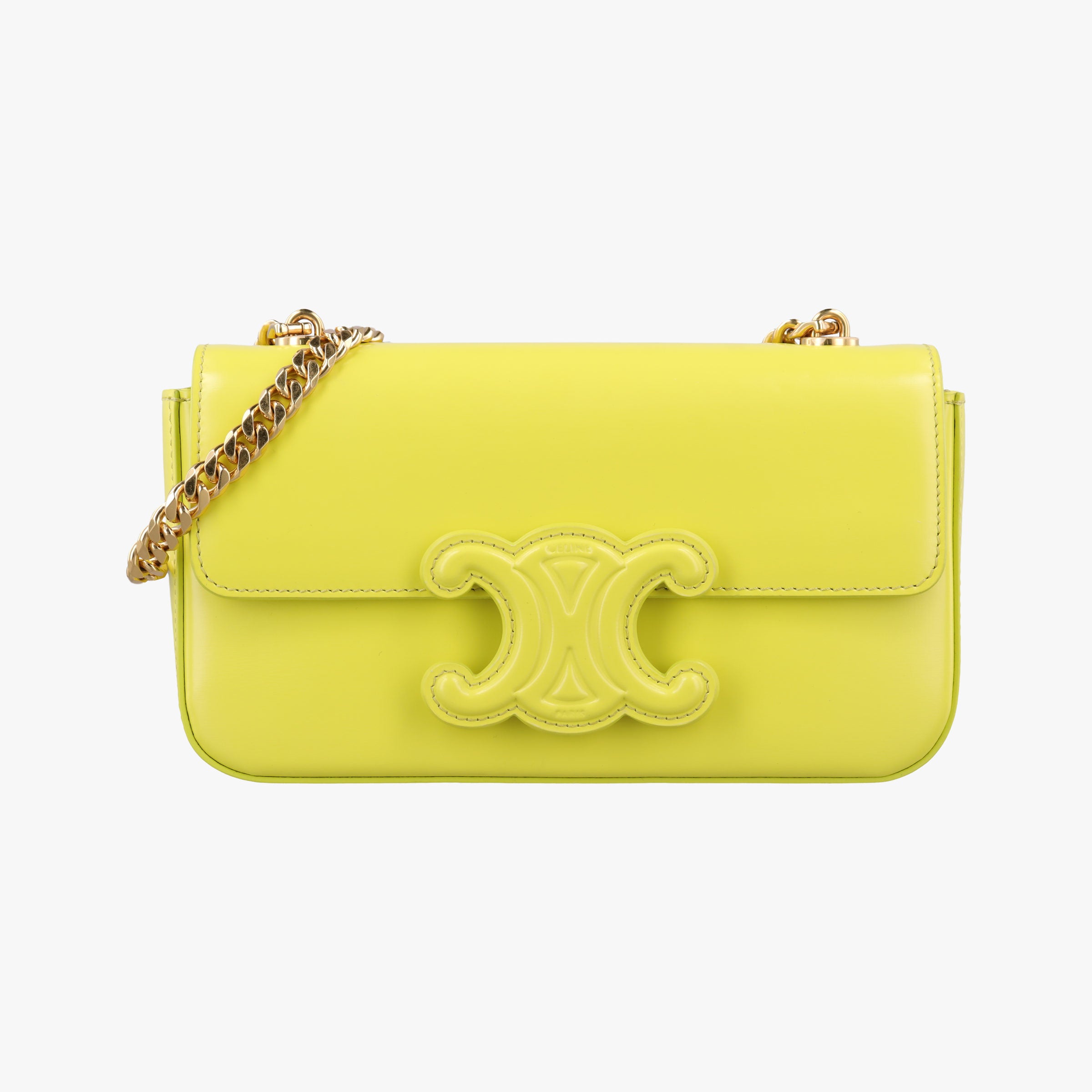Triomphe Chain Yellow Leather U-LM-6211トリオンフチェーン イエロー レザー U-LM-6211