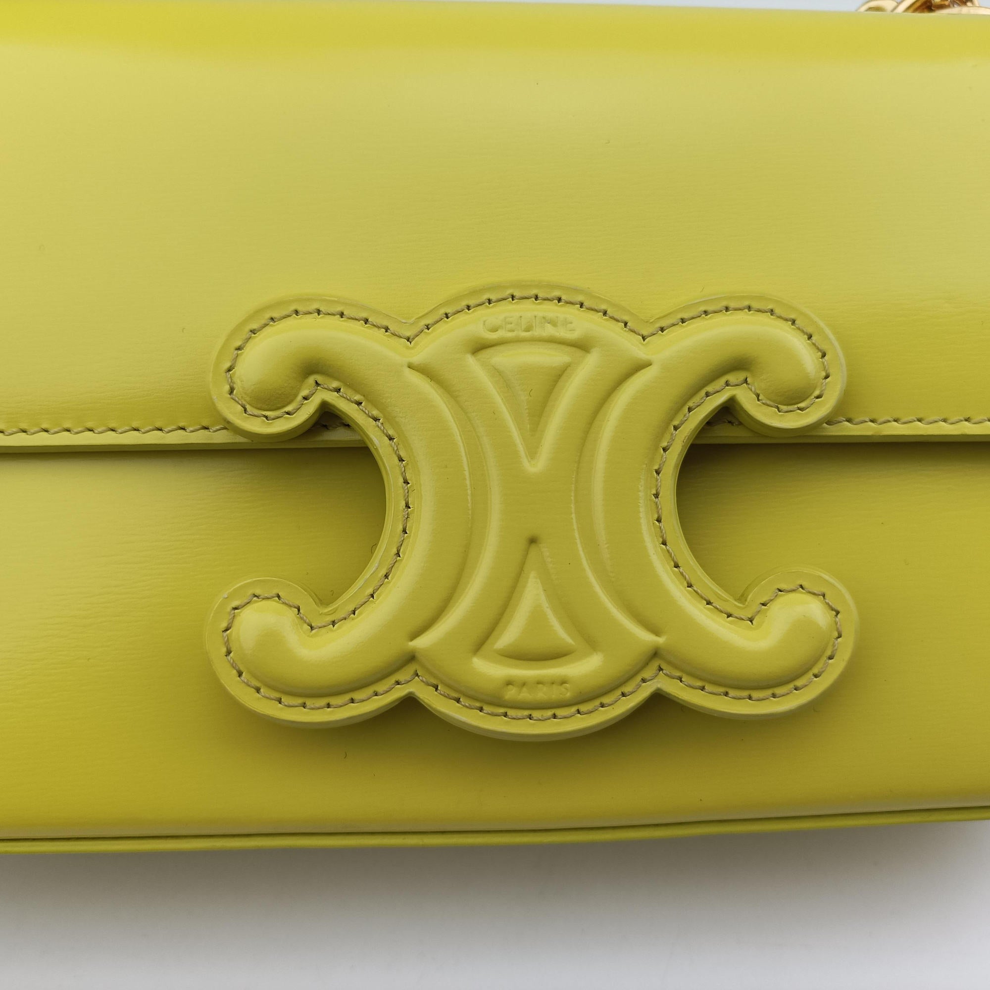 Triomphe Chain Yellow Leather U-LM-6211トリオンフチェーン イエロー レザー U-LM-6211