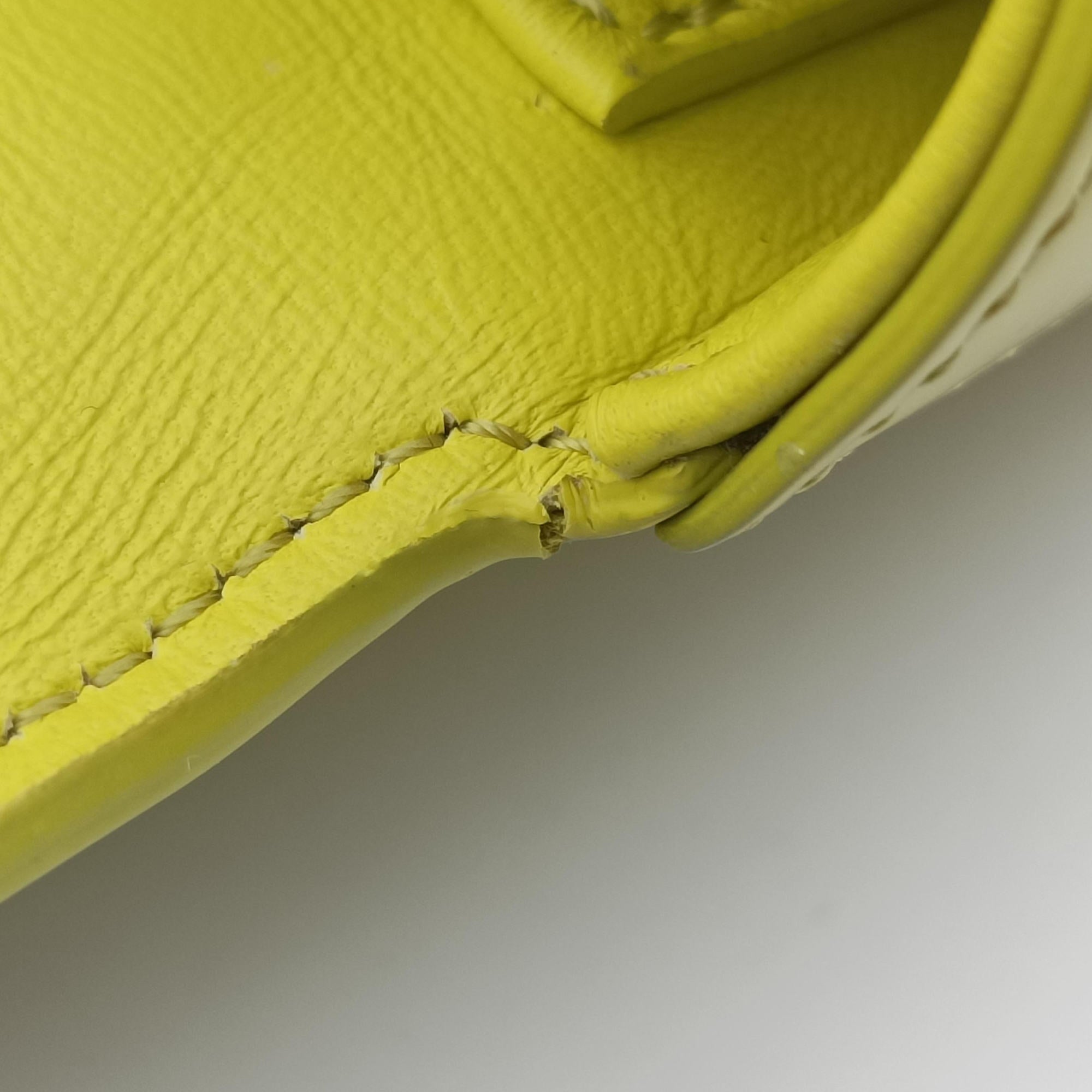 Triomphe Chain Yellow Leather U-LM-6211トリオンフチェーン イエロー レザー U-LM-6211