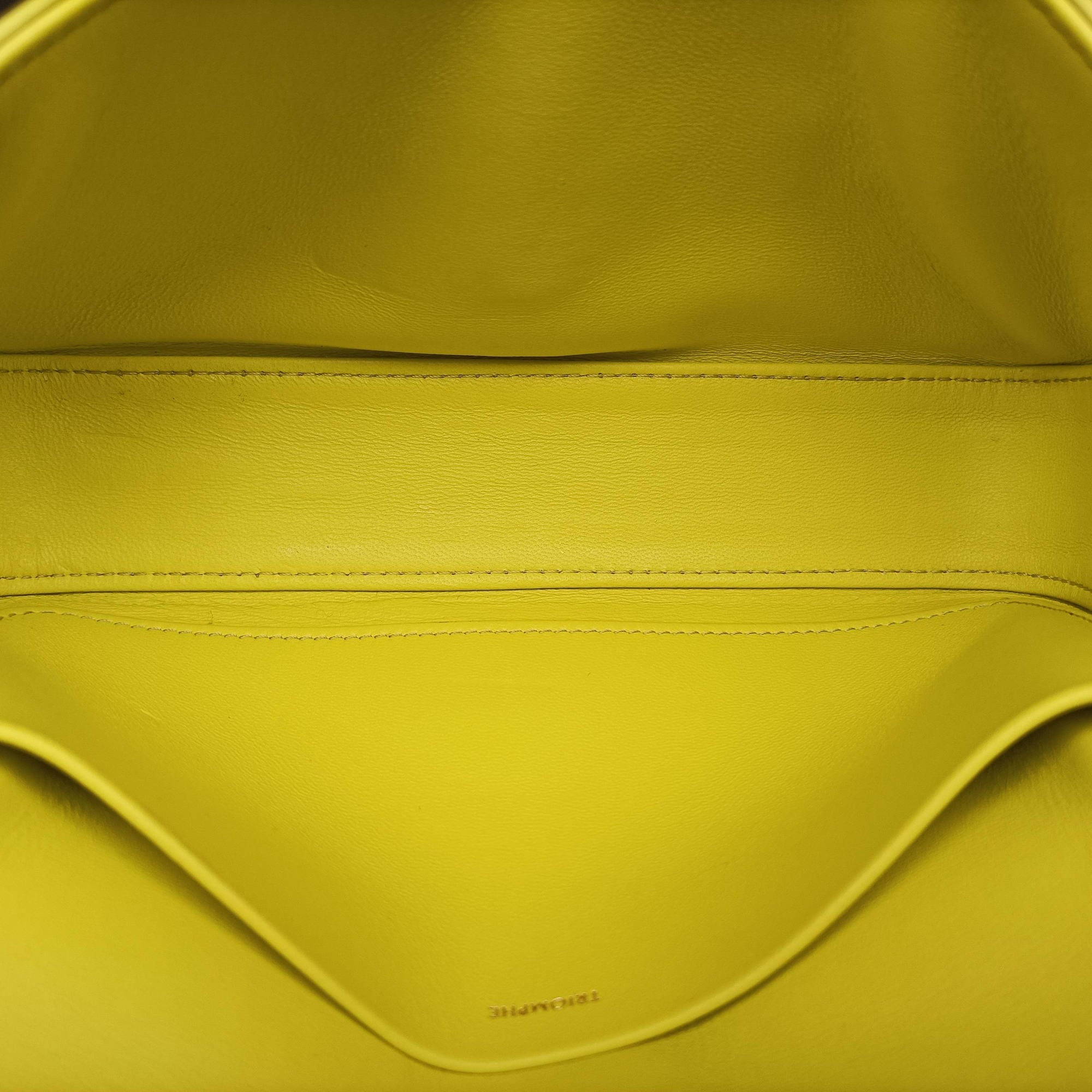 Triomphe Chain Yellow Leather U-LM-6211トリオンフチェーン イエロー レザー U-LM-6211