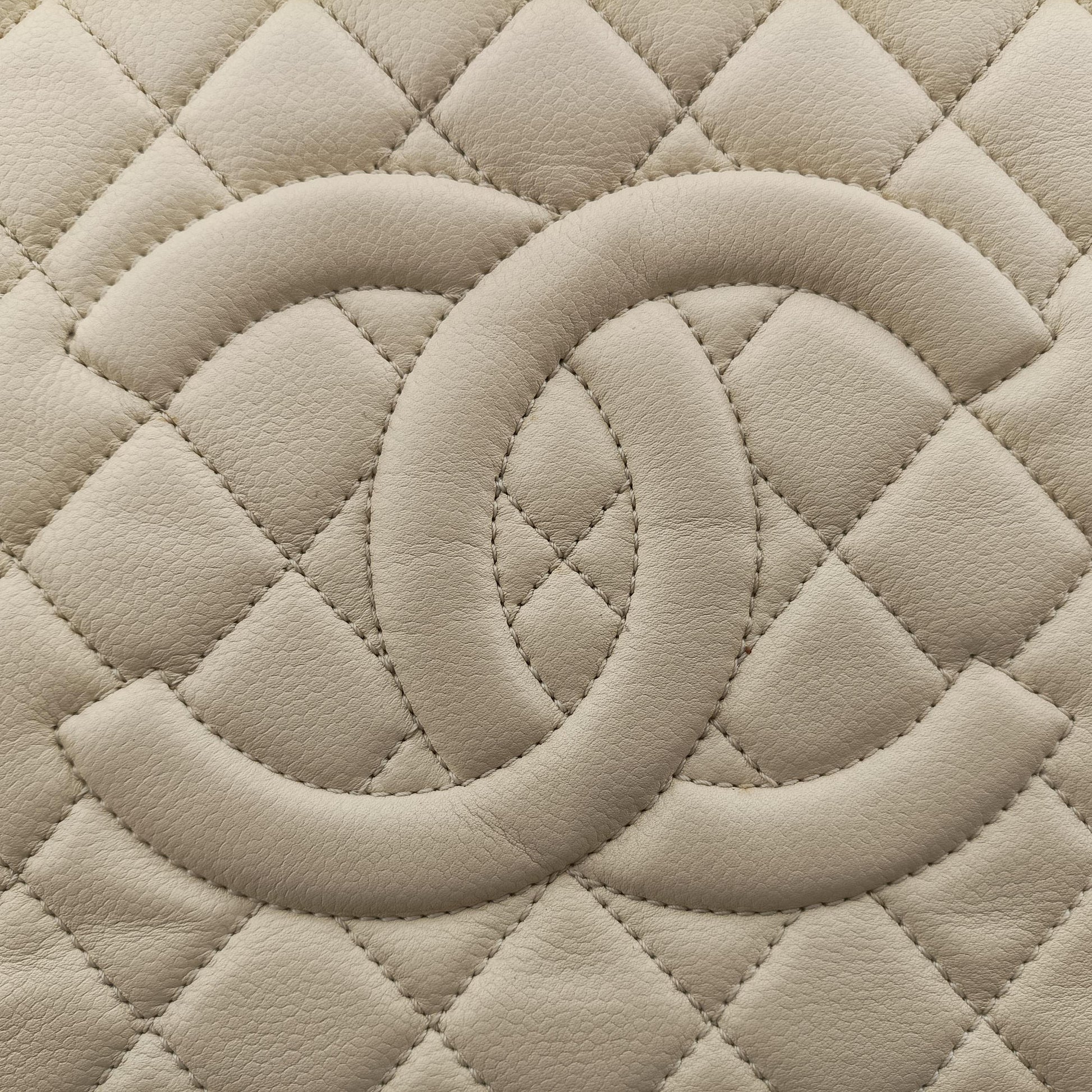 Matelasse Cocomark GST Beige caviar skin A50995 14479710マトラッセ ココマークGST ベージュ キャビアスキン A50995 14479710