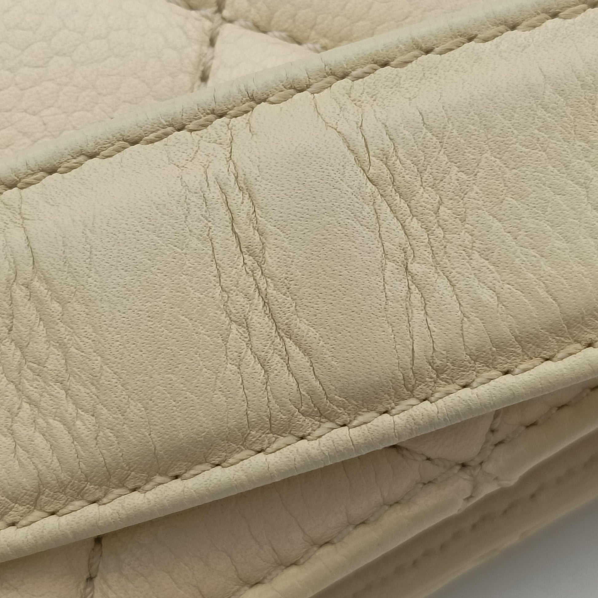 Matelasse Cocomark GST Beige caviar skin A50995 14479710マトラッセ ココマークGST ベージュ キャビアスキン A50995 14479710