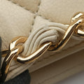 Matelasse Cocomark GST Beige caviar skin A50995 14479710マトラッセ ココマークGST ベージュ キャビアスキン A50995 14479710