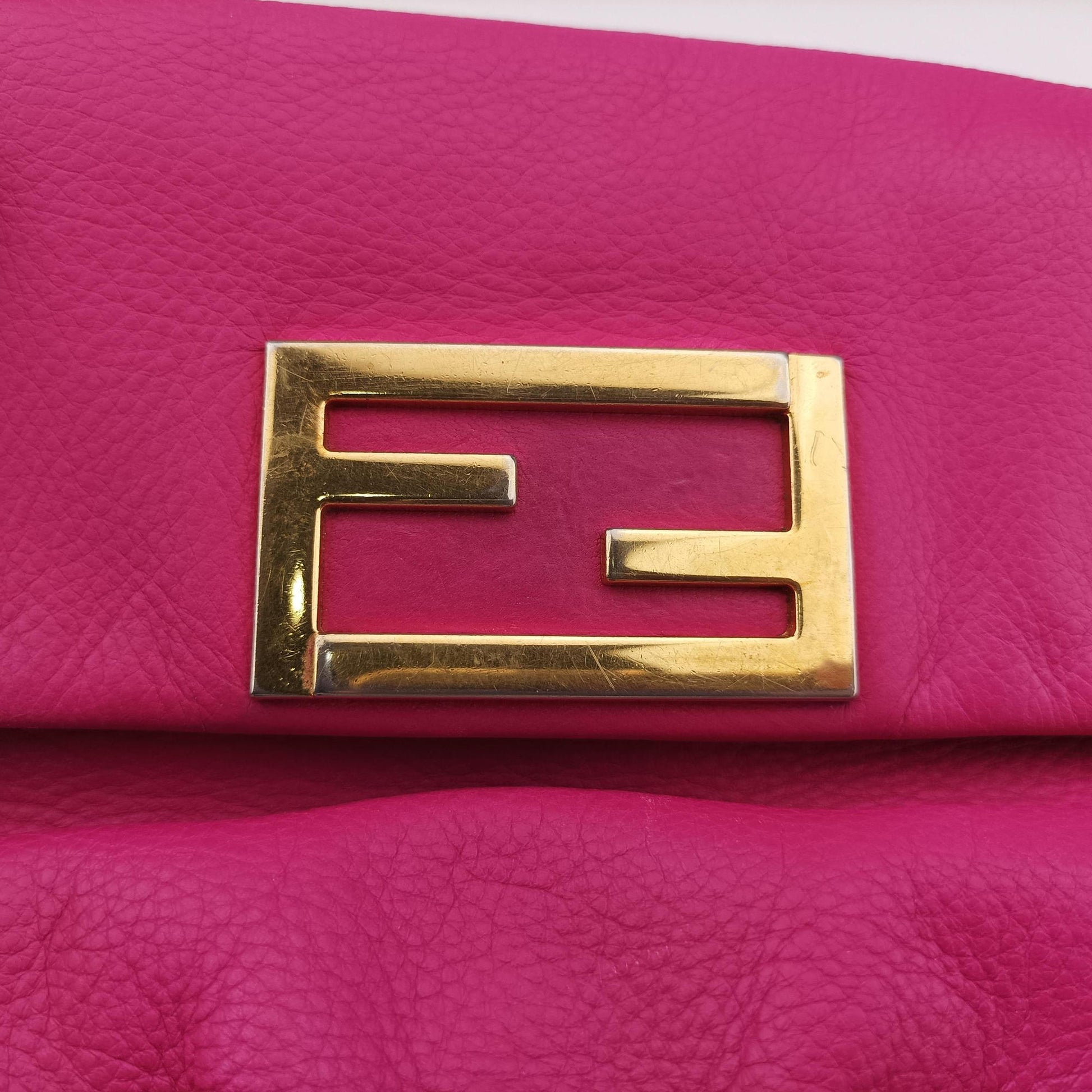 Fendista Pochette Rose Leather 8M0276 8M0276-ANG-128-2566フェンディスタ ポシェット ローズ レッド レザー 8M0276 8M0276-ANG-128-2566