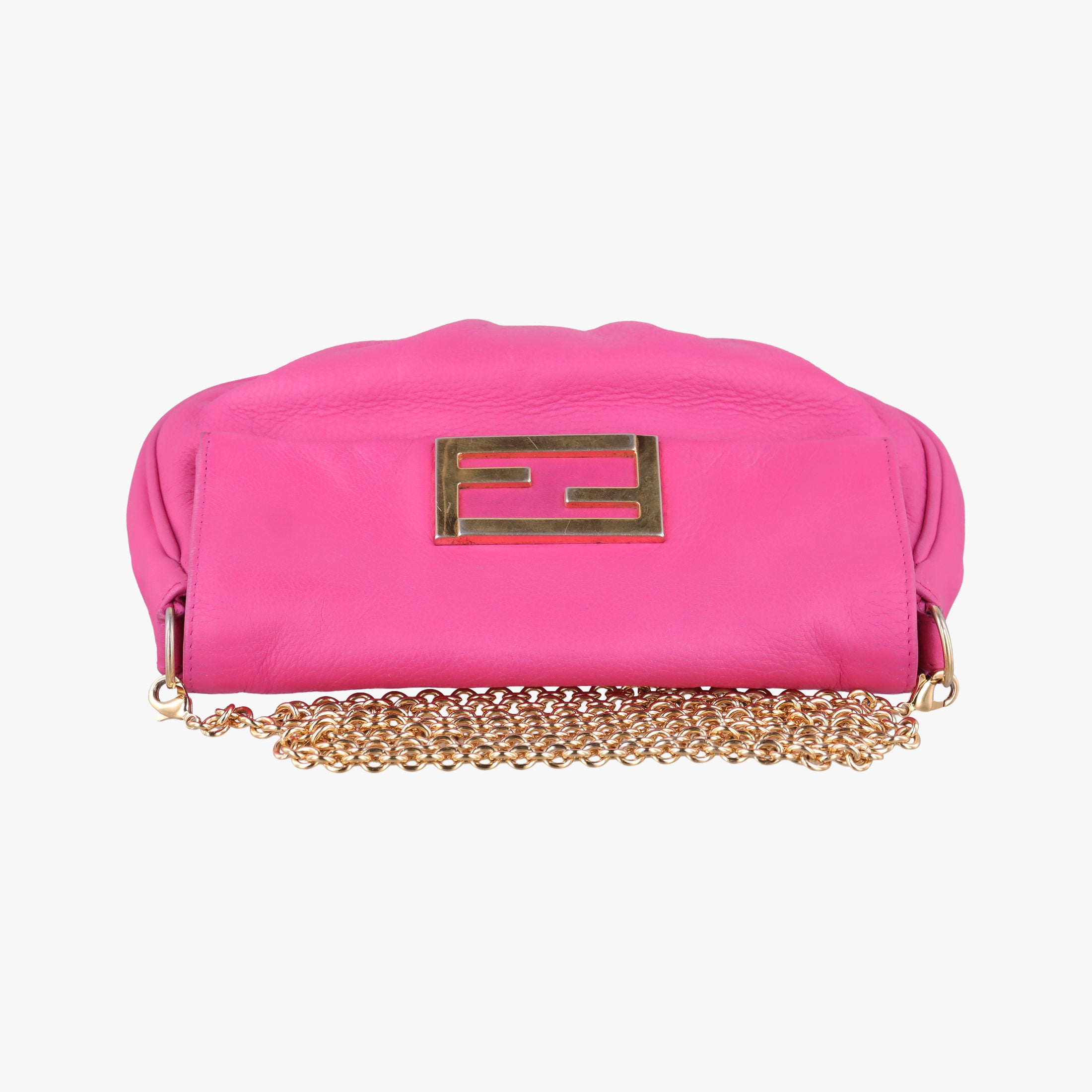 Fendista Pochette Rose Leather 8M0276 8M0276-ANG-128-2566フェンディスタ ポシェット ローズ レッド レザー 8M0276 8M0276-ANG-128-2566