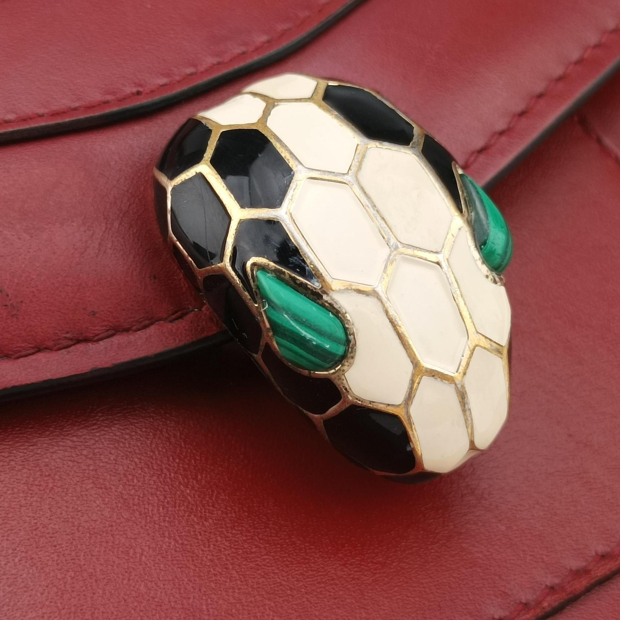 SERPENTI FOREVER Red Leather AF.F18.280159セルペンティ フォーエバー レッド レザー AF.F18.280159