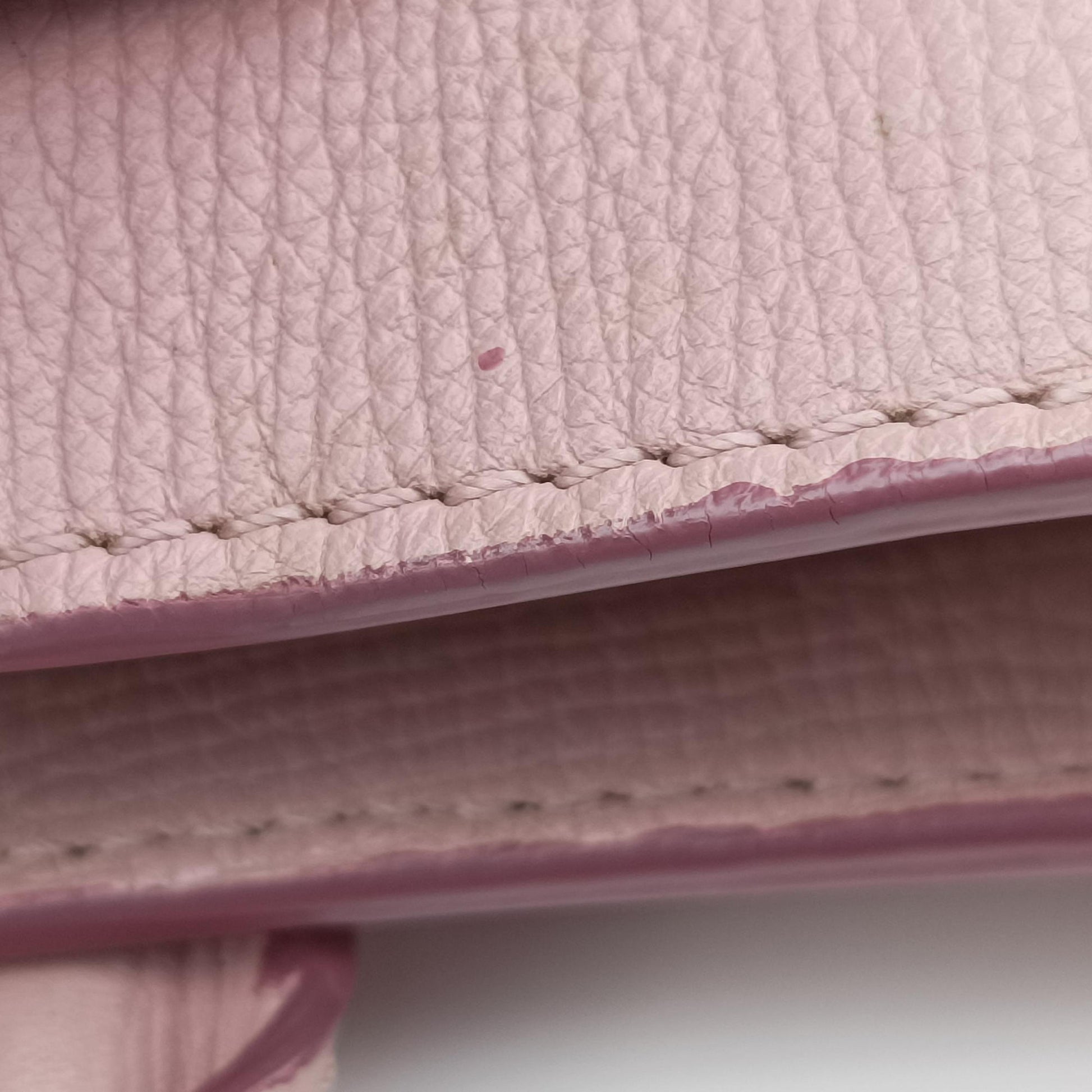 House Check The Banner Pink Leather × canvas ITCF&10SCAハウスチェック バナー ピンク レザー×キャンバス ITCF&10SCA