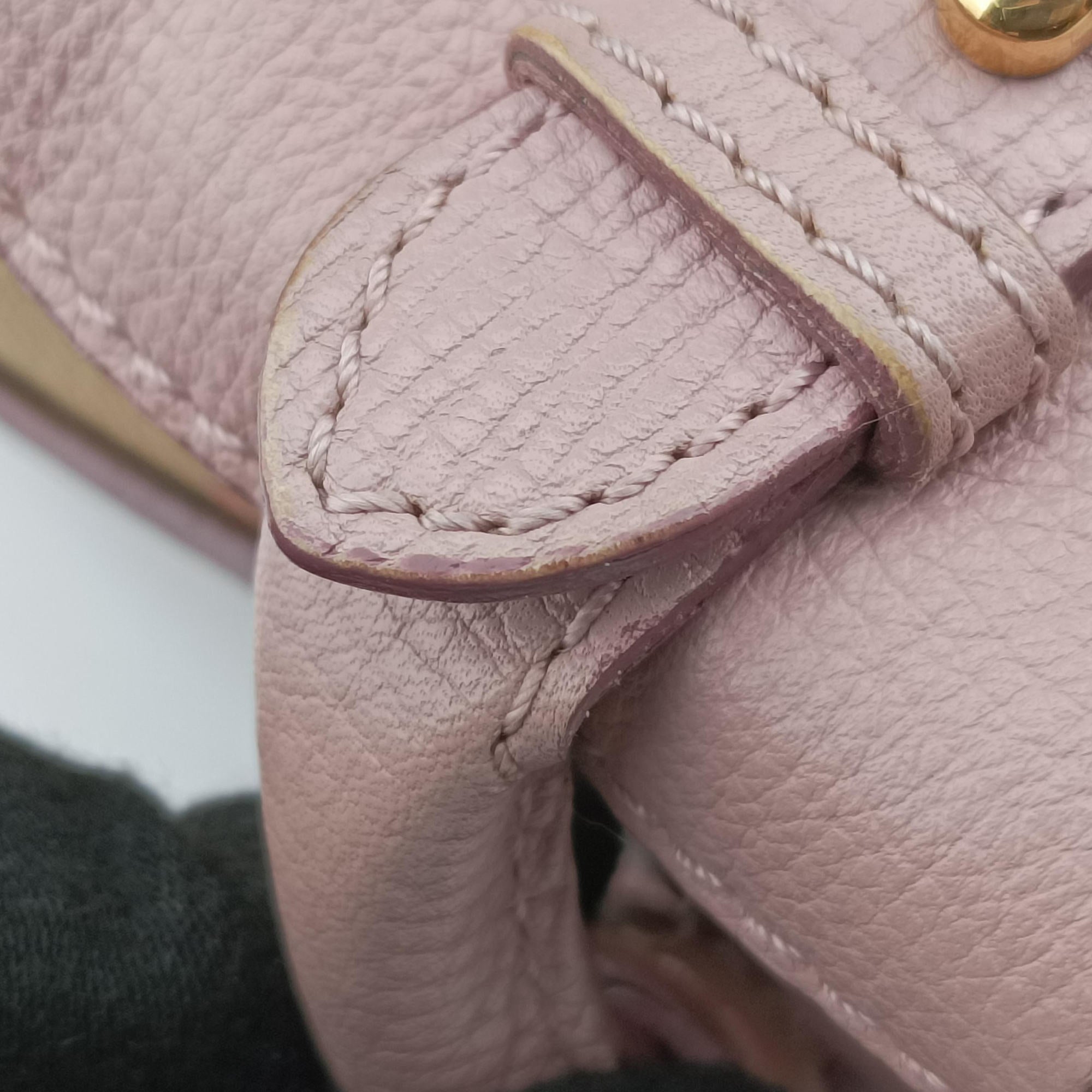 House Check The Banner Pink Leather × canvas ITCF&10SCAハウスチェック バナー ピンク レザー×キャンバス ITCF&10SCA