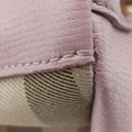 House Check The Banner Pink Leather × canvas ITCF&10SCAハウスチェック バナー ピンク レザー×キャンバス ITCF&10SCA