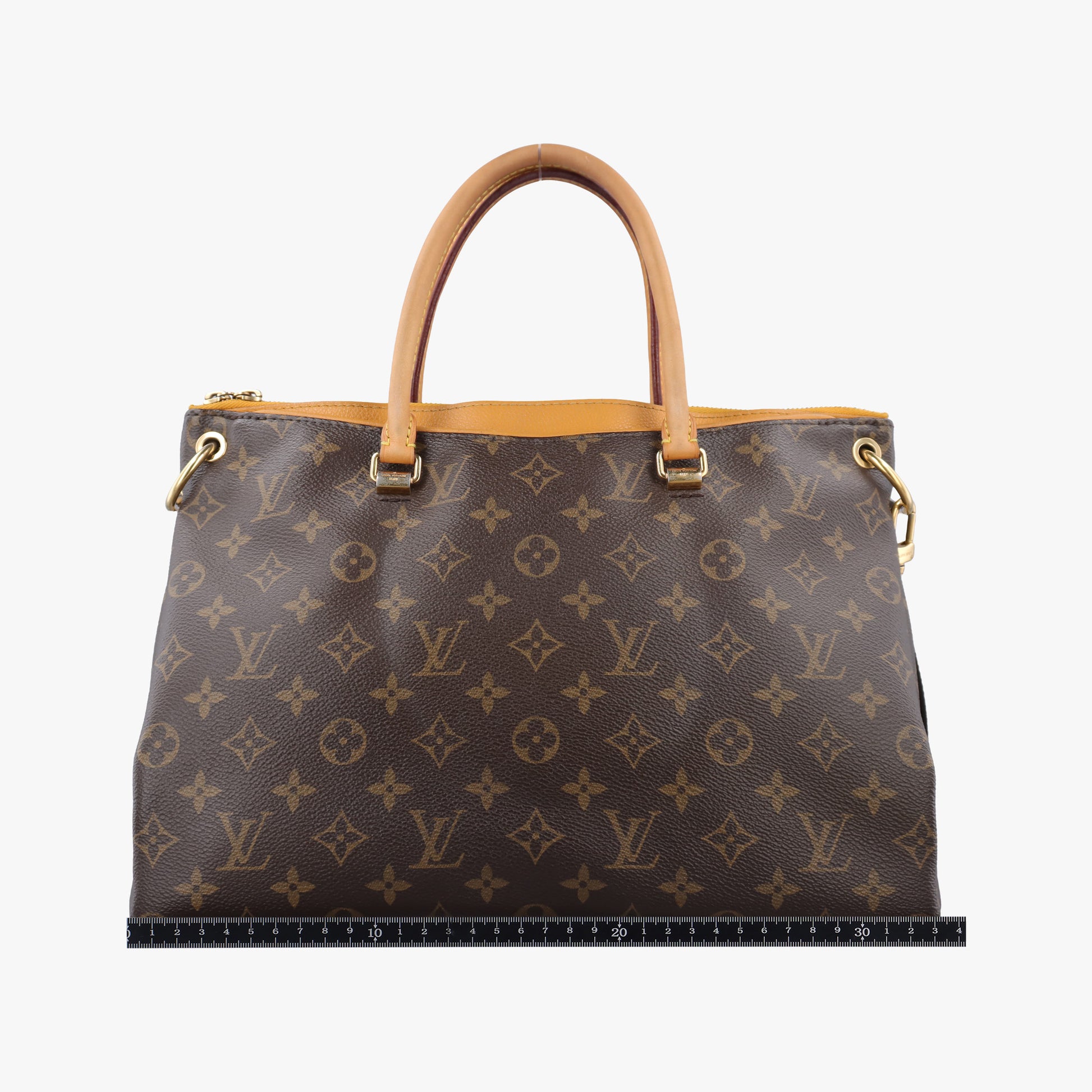 PALLAS brown×SAFRAN Monogram Canvas×calf leather M40929 SP4133パラス モノグラム/ブラウン×サフラン モノグラムキャンバス×カーフレザー M40929 SP4133