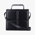Padded Messenger Mini Trunk Black lambskin IC Chipパデッド メッセンジャー ミニトランク ブラック ラムスキン ICチップ