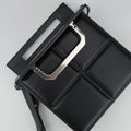 Padded Messenger Mini Trunk Black lambskin IC Chipパデッド メッセンジャー ミニトランク ブラック ラムスキン ICチップ