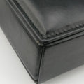 Padded Messenger Mini Trunk Black lambskin IC Chipパデッド メッセンジャー ミニトランク ブラック ラムスキン ICチップ