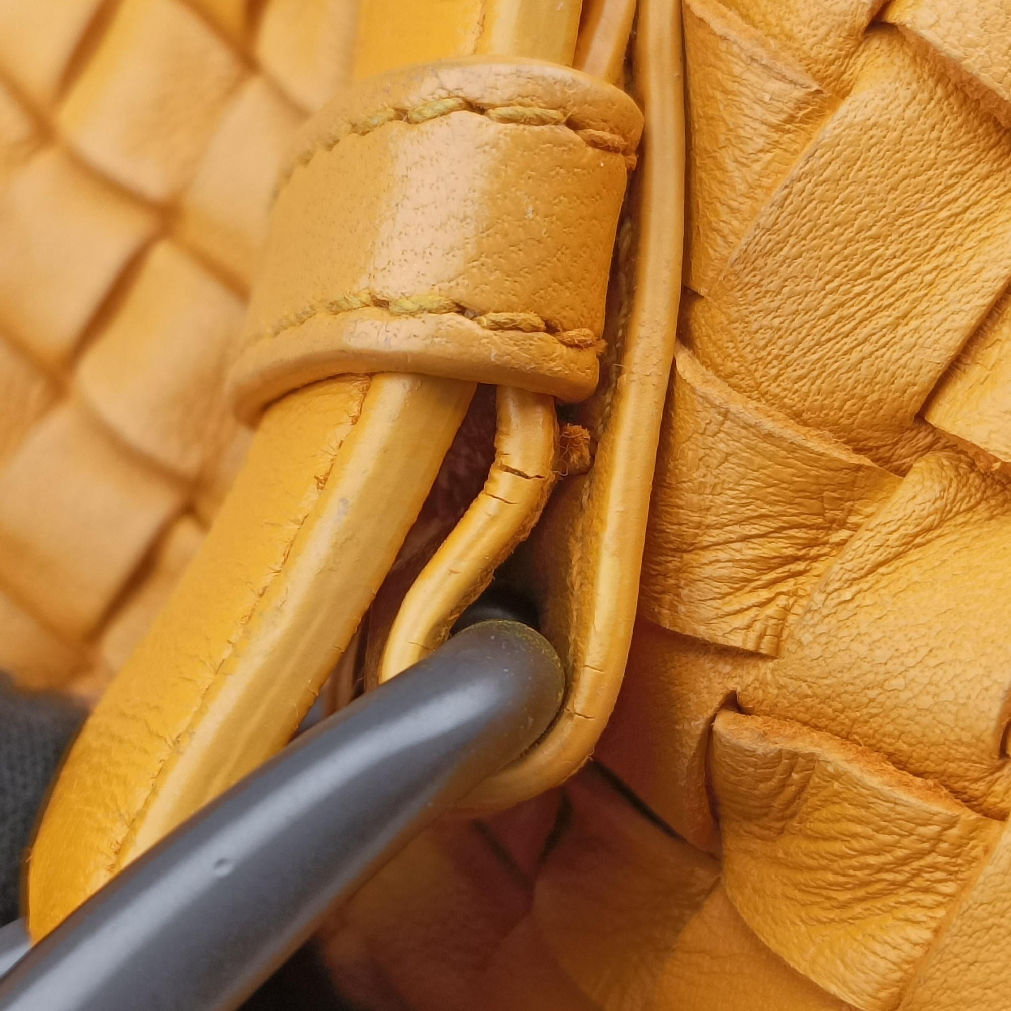 Cesta Intrecciato Orange lambskin B01643039Rセスタ イントレチャート オレンジ ラムスキン B01643039R