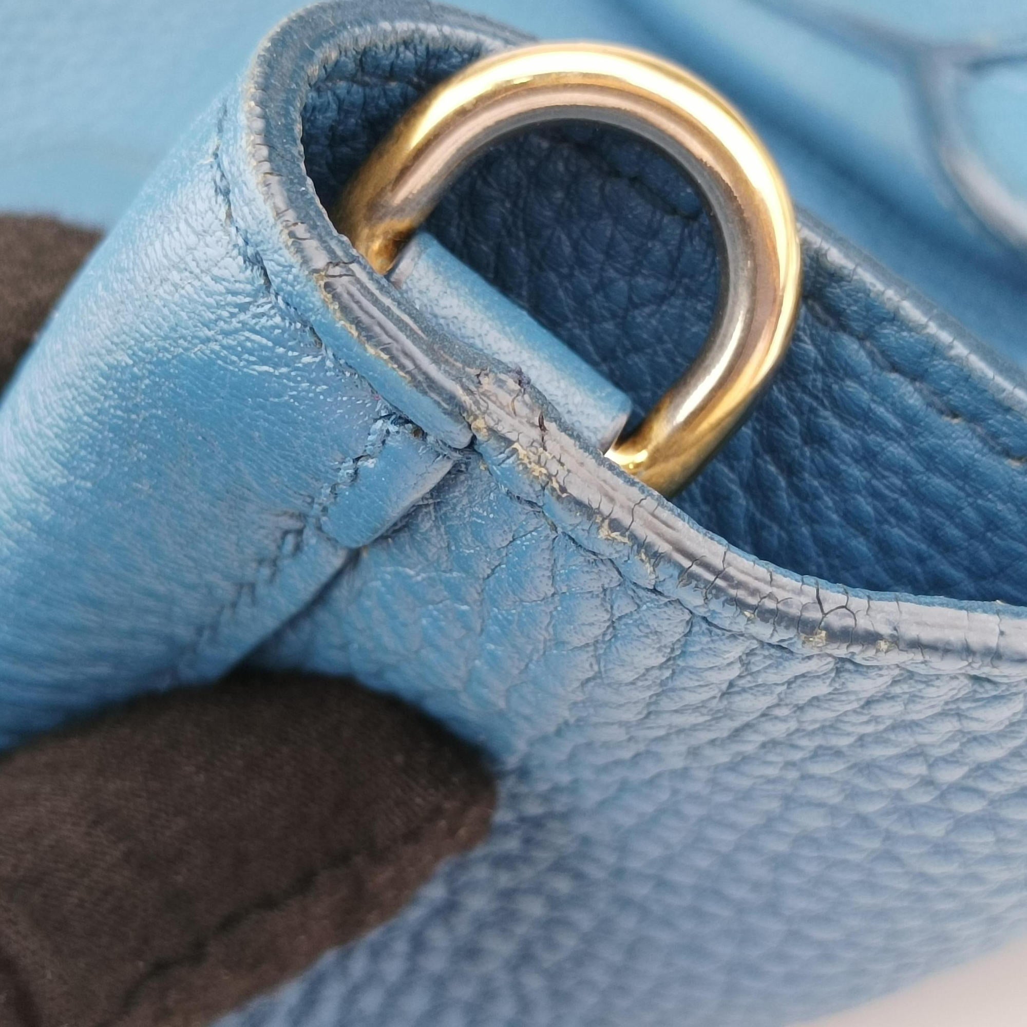 Vitello Phoenix Blue Leather BN1713 102ヴィテロ フェニックス ブルー レザー BN1713 102