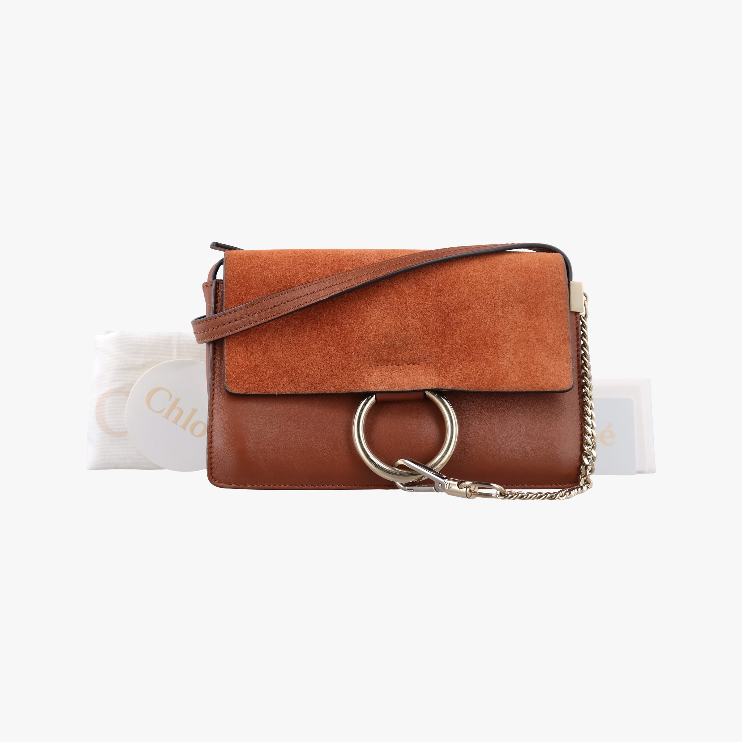 FAYE Brown Suede × leather 03-16-99-65フェイ ブラウン スエード×レザー 03-16-99-65