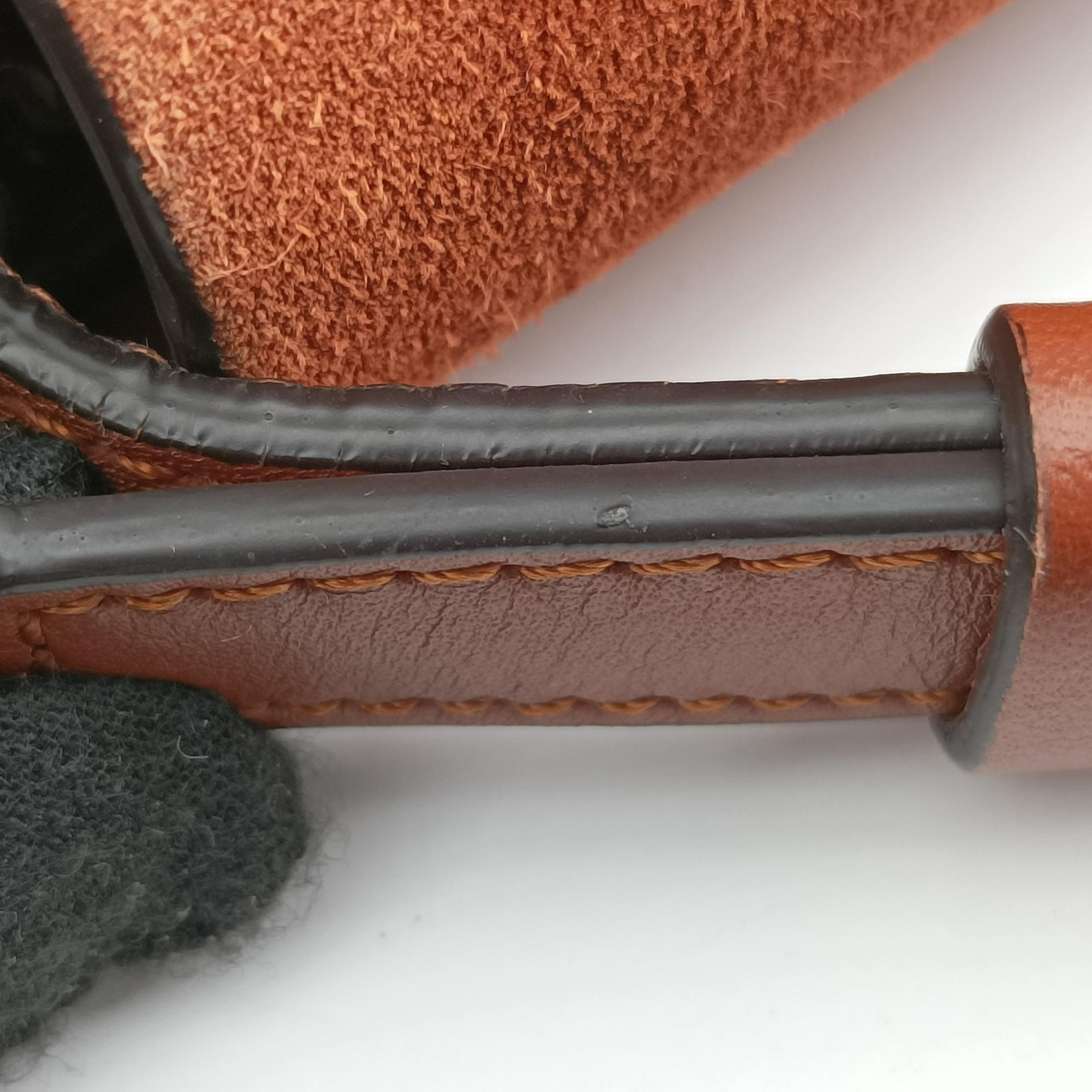 FAYE Brown Suede × leather 03-16-99-65フェイ ブラウン スエード×レザー 03-16-99-65