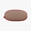 Doraemon collaboration Brown x red PVC coated canvas×Leather 655597 C034153879ドラえもんコラボ ブラウンxレッド PVCコーティングキャンバス×レザー 655597 C034153879