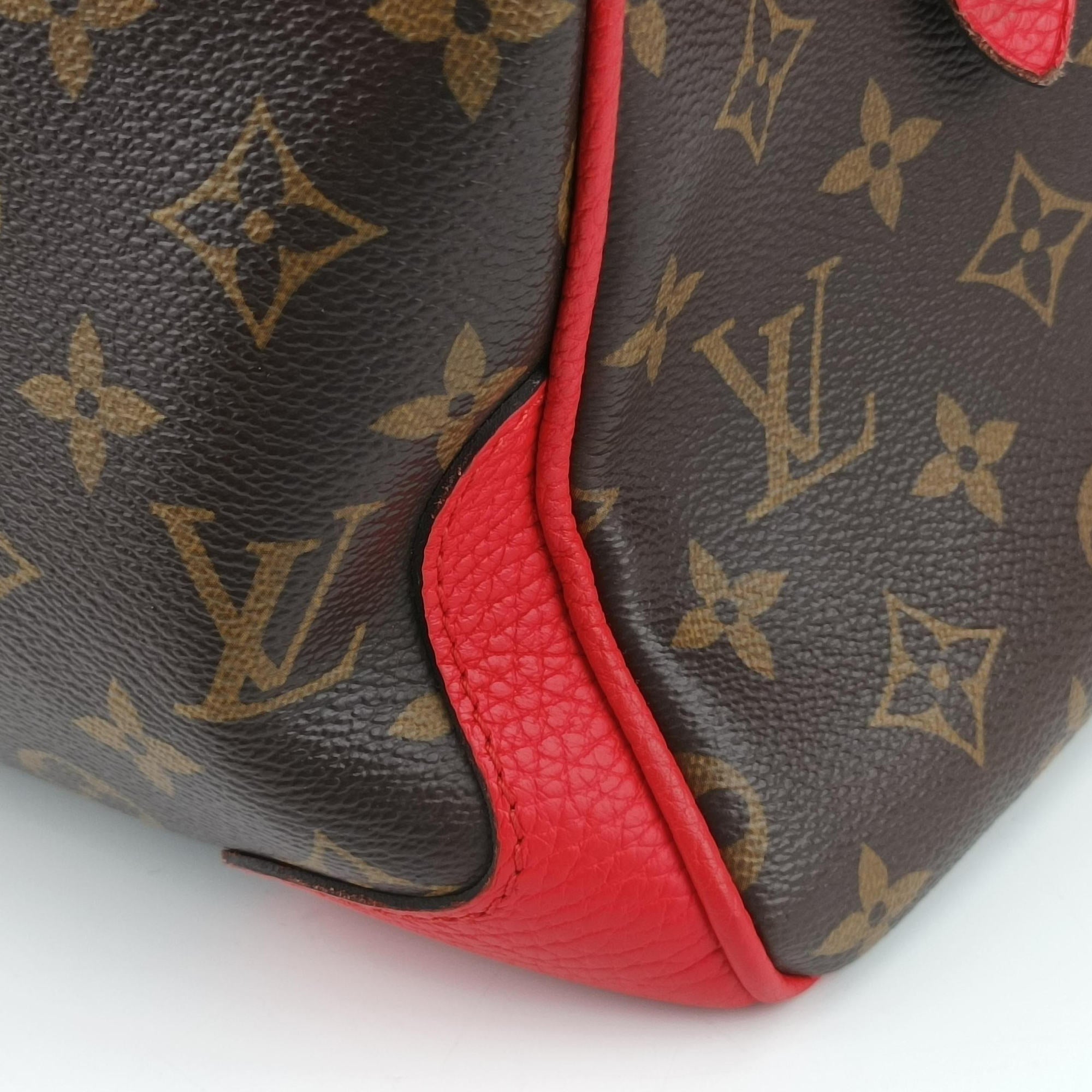 RETIRO PM brown×CERISE Monogram Canvas×calf leather M40546 DR0145レティーロPM モノグラム/ブラウン×スリーズ モノグラムキャンバス×カーフレザー M40546 DR0145