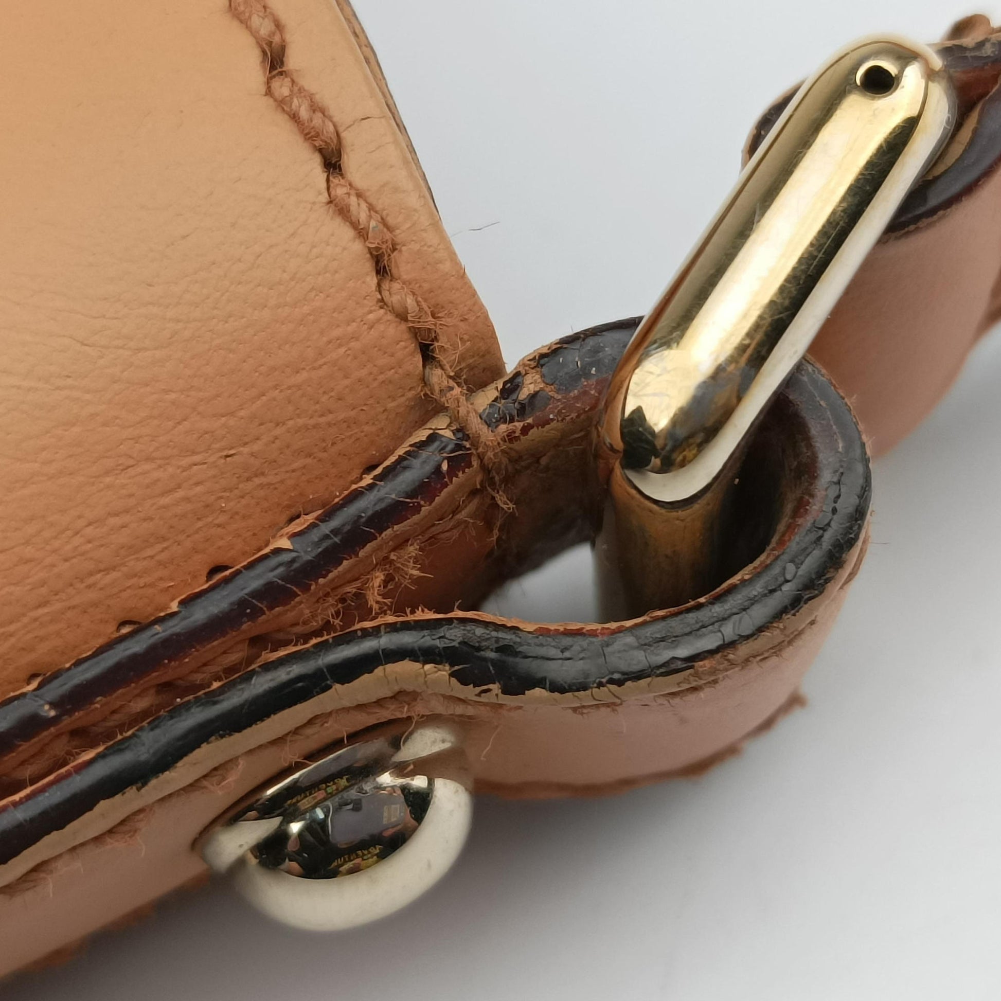 Horsebit Hobo Ivory×Pink×Multicolor canvas×leather 137388 ホースビット ホーボー アイボリー×ピンク×マルチカラー キャンバス×レザー 137388 