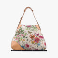 Horsebit Hobo Ivory×Pink×Multicolor canvas×leather 137388 ホースビット ホーボー アイボリー×ピンク×マルチカラー キャンバス×レザー 137388 