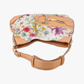Horsebit Hobo Ivory×Pink×Multicolor canvas×leather 137388 ホースビット ホーボー アイボリー×ピンク×マルチカラー キャンバス×レザー 137388 