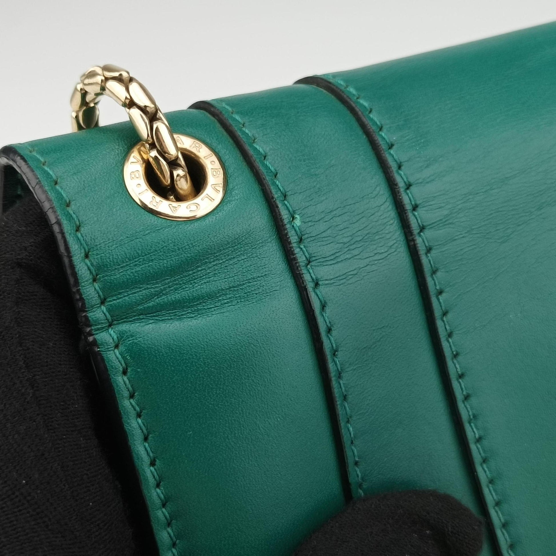 Serpenti Forever Green leather DG.A17.34560セルペンティ フォーエバー グリーン レザー DG.A17.34560