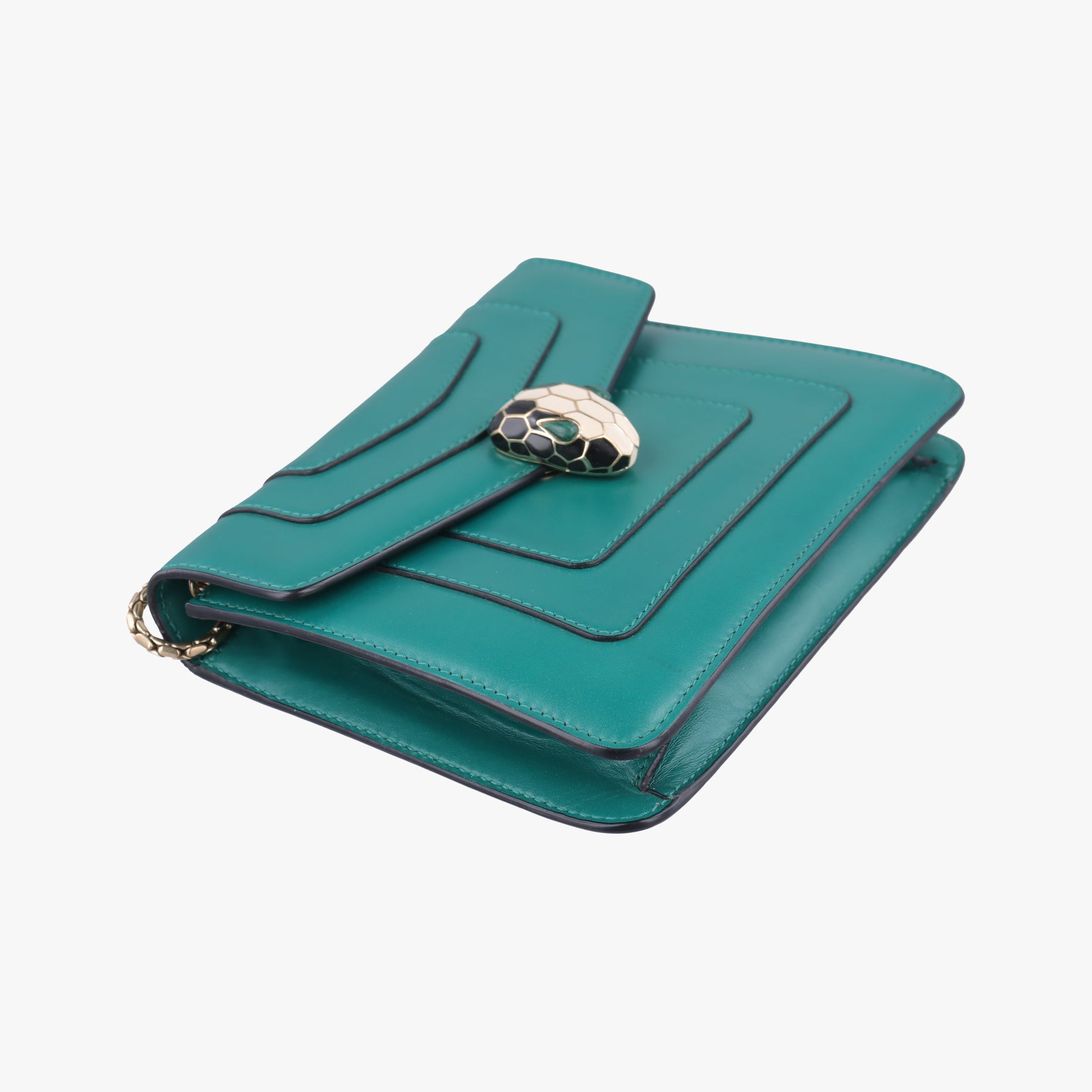 Serpenti Forever Green leather DG.A17.34560セルペンティ フォーエバー グリーン レザー DG.A17.34560