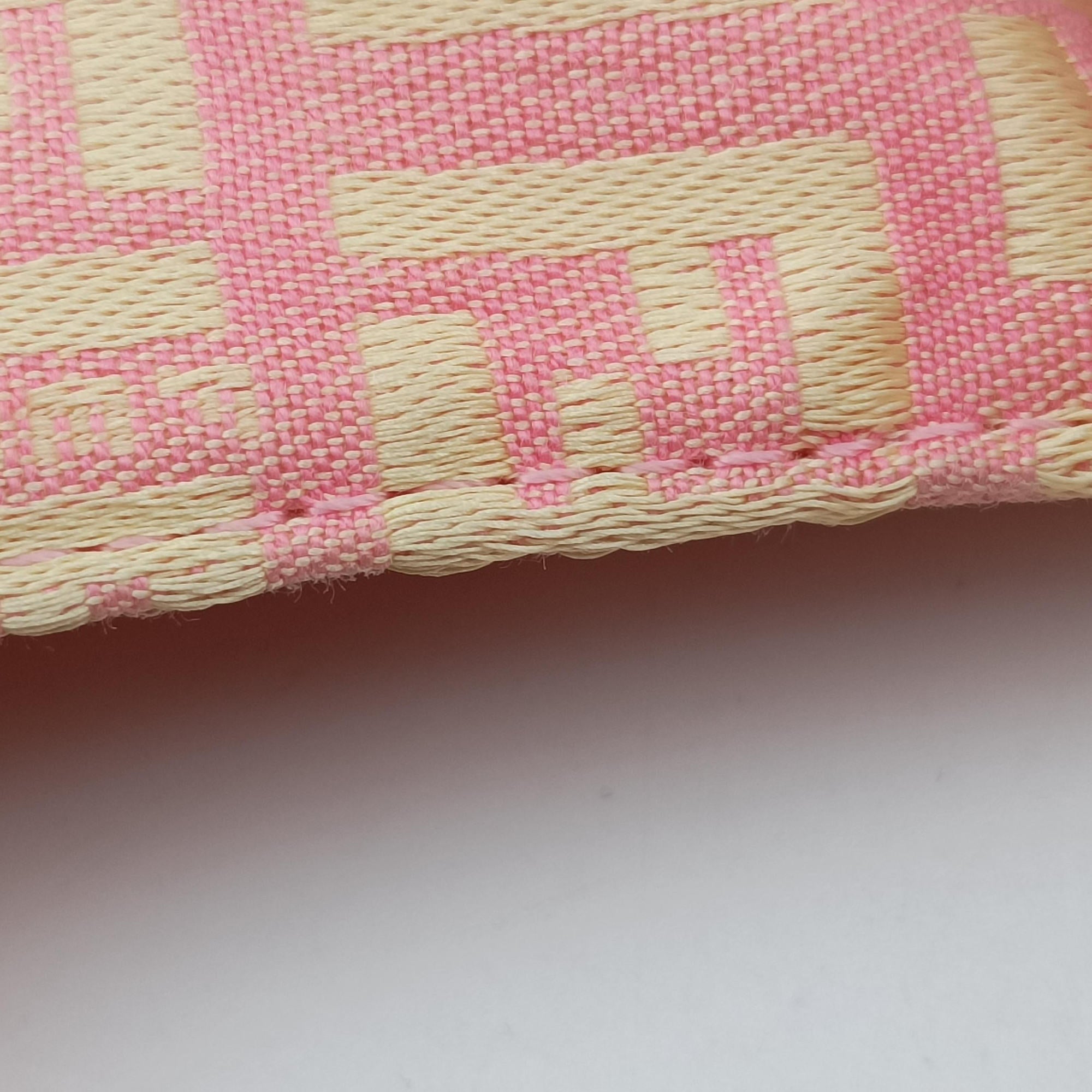 Mama Baguette Zucchino PinkｘBeige Canvas 8BR001 Lot number unknownマンマバケット ズッキーノ柄 ピンクｘベージュ キャンバス 8BR001 製番不明