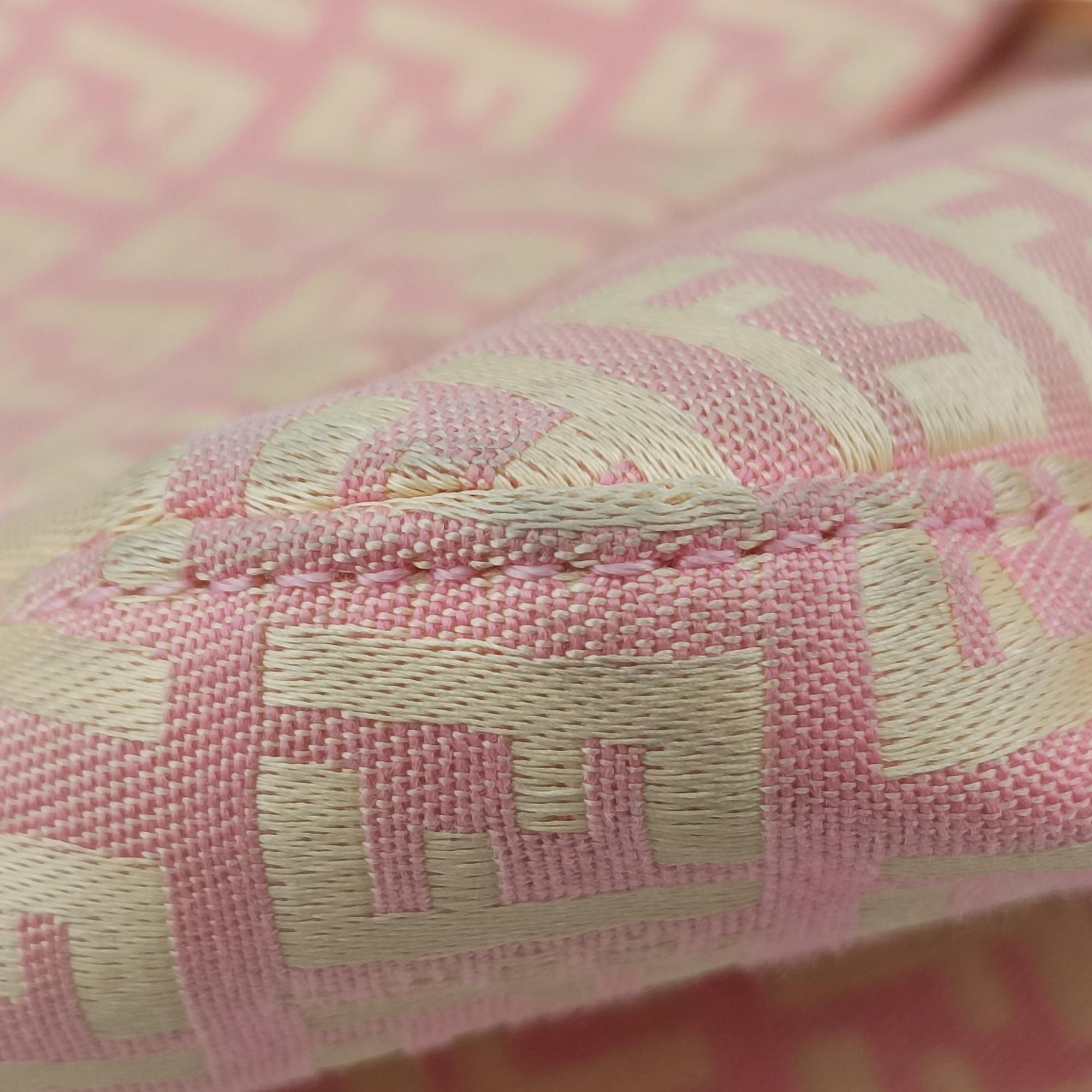 Mama Baguette Zucchino PinkｘBeige Canvas 8BR001 Lot number unknownマンマバケット ズッキーノ柄 ピンクｘベージュ キャンバス 8BR001 製番不明