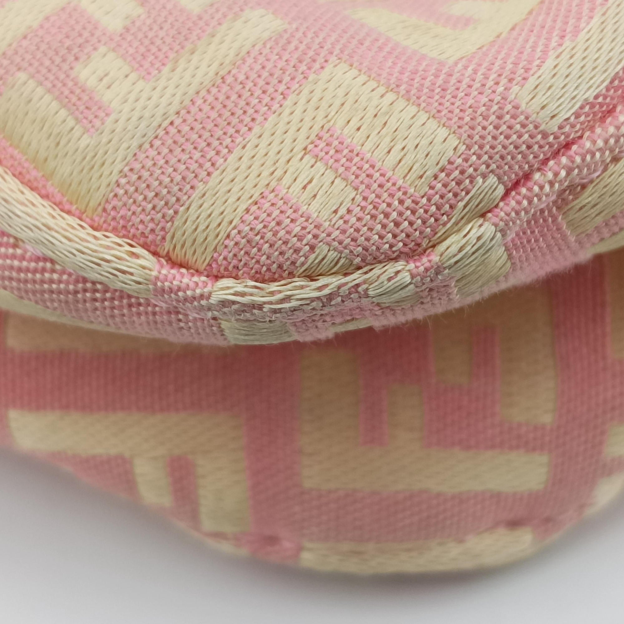 Mama Baguette Zucchino PinkｘBeige Canvas 8BR001 Lot number unknownマンマバケット ズッキーノ柄 ピンクｘベージュ キャンバス 8BR001 製番不明