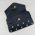 Queen Margaret Navy Leather 453778 F022216287クイーン マーガレット ネイビー レザー 453778 F022216287