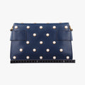 Queen Margaret Navy Leather 453778 F022216287クイーン マーガレット ネイビー レザー 453778 F022216287