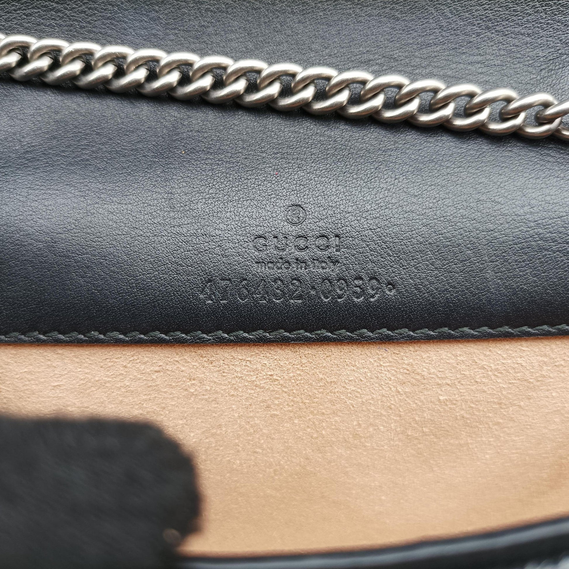 Dionysus Navy velour 476432 ディオニュソス ブルーブラック ベロア 476432 