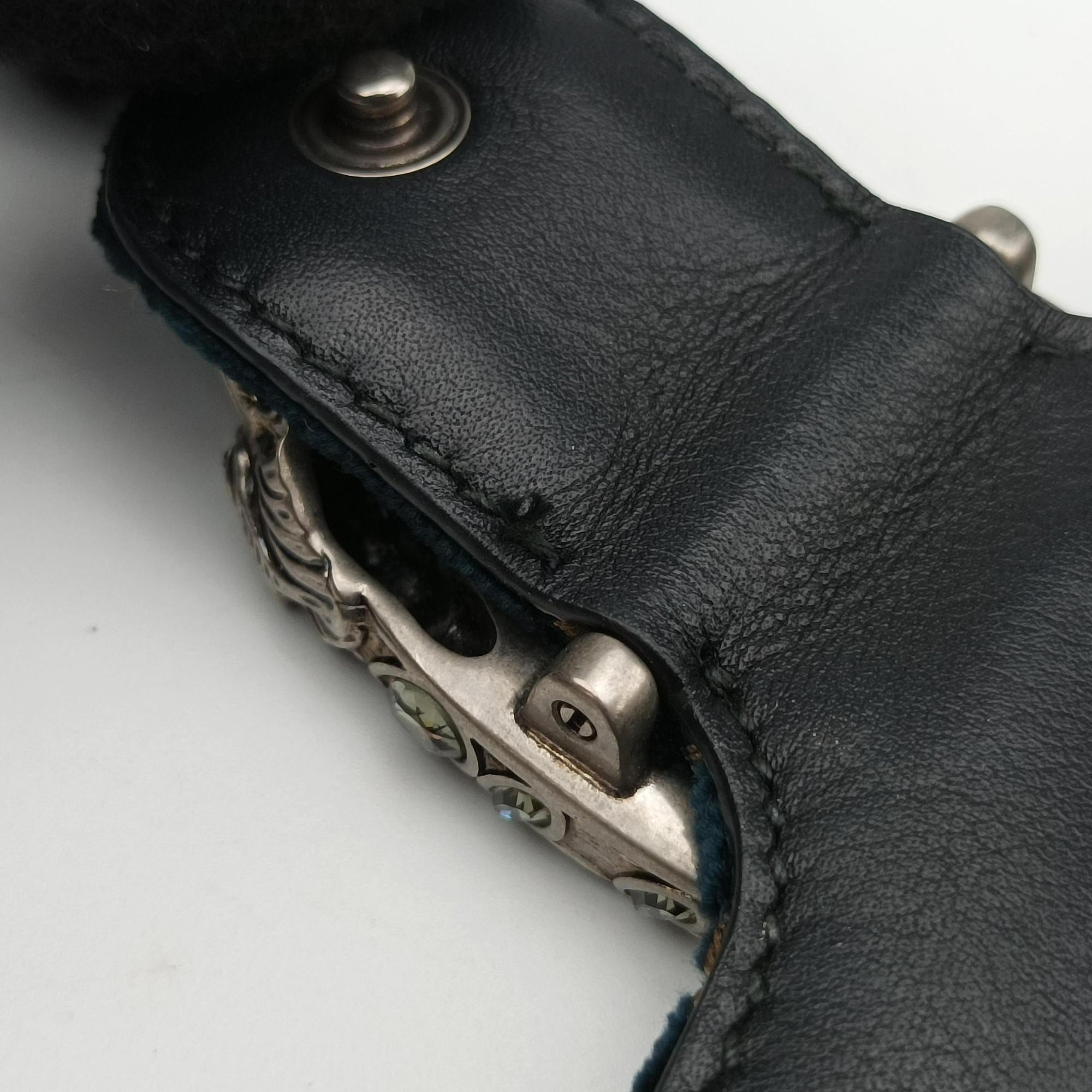 Dionysus Navy velour 476432 ディオニュソス ブルーブラック ベロア 476432 