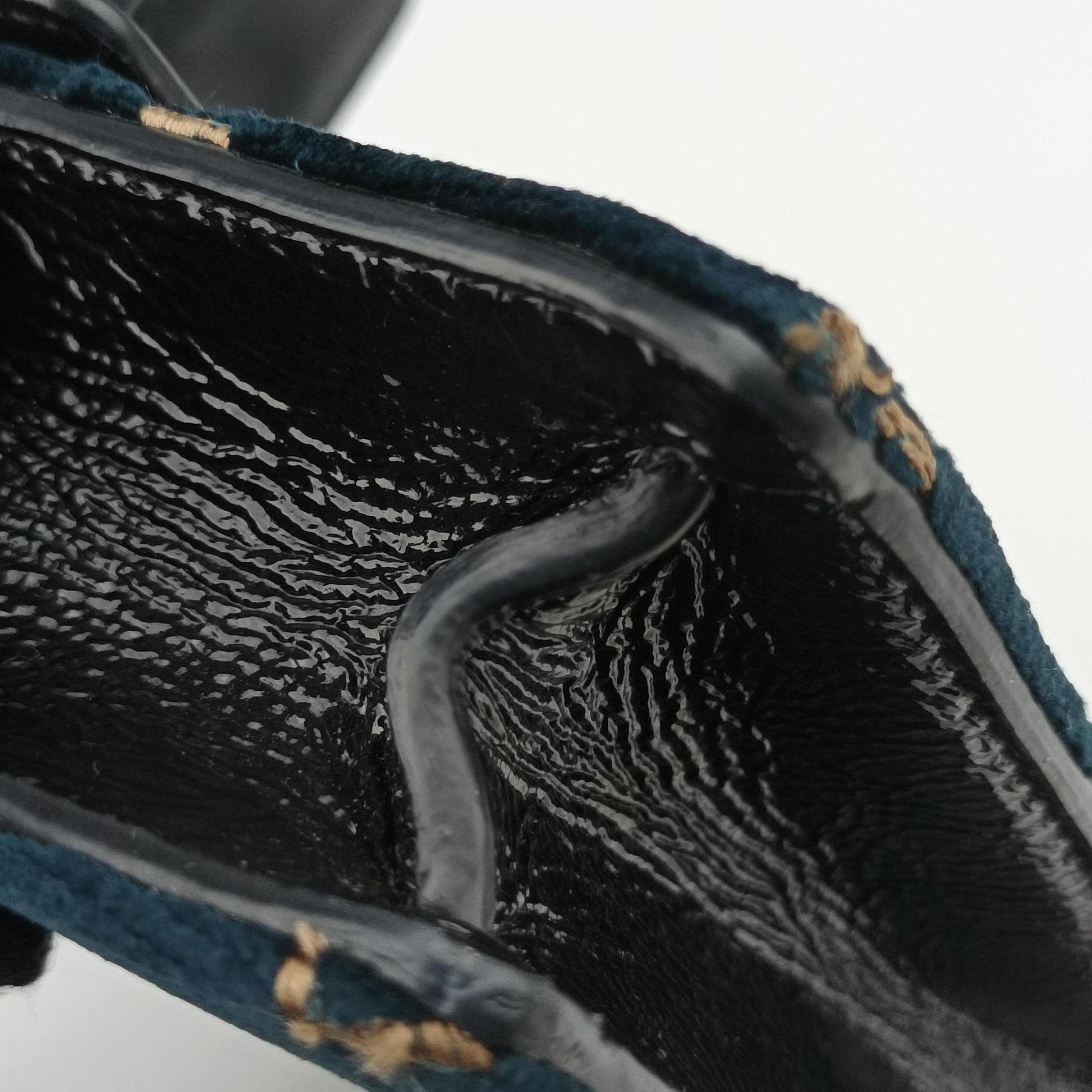 Dionysus Navy velour 476432 ディオニュソス ブルーブラック ベロア 476432 