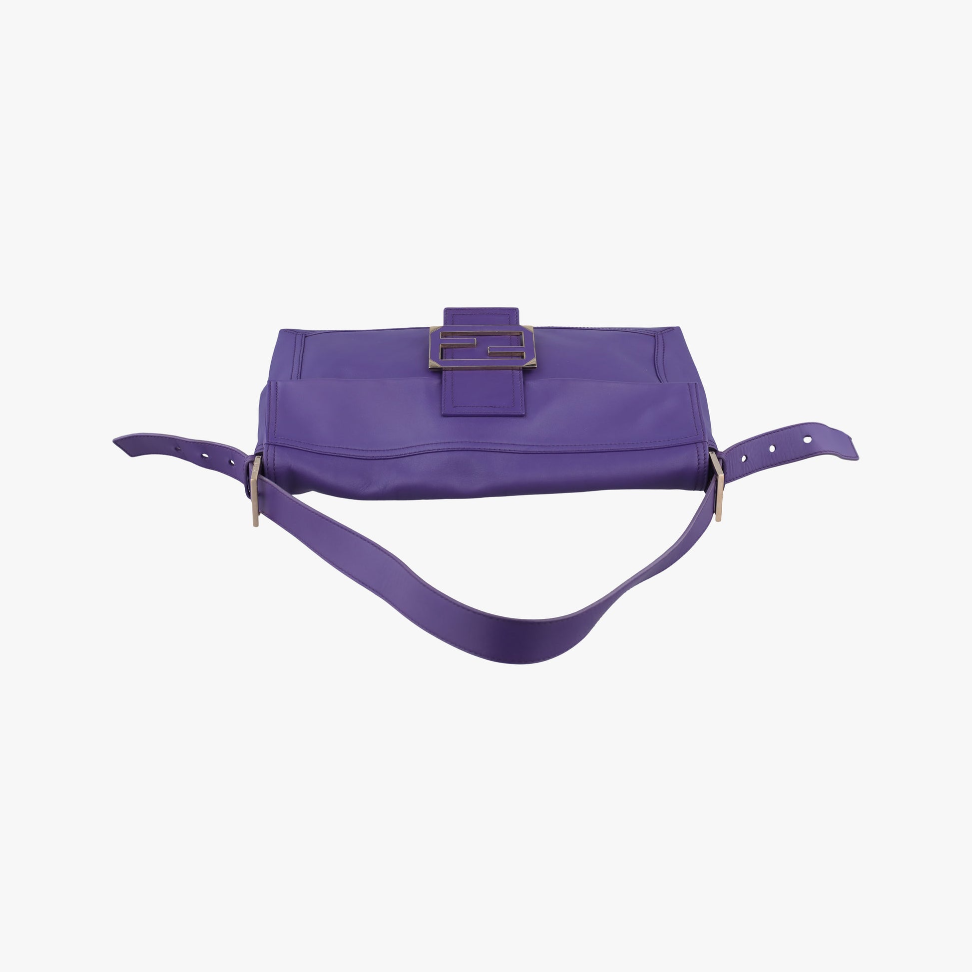 BAGUETTE Purple Leather 8BT180 8BT180-FQ5 119-2566マンマバケット パープル レザー 8BT180 8BT180-FQ5 119-2566
