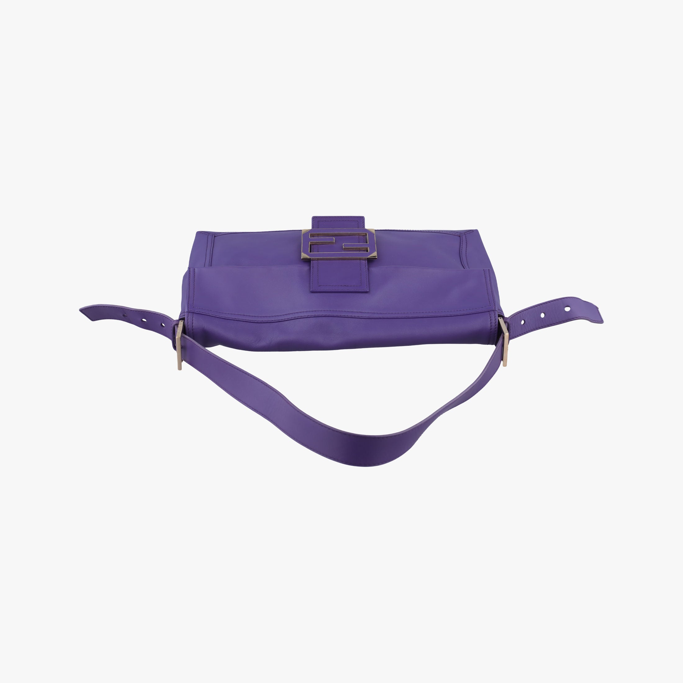 BAGUETTE Purple Leather 8BT180 8BT180-FQ5 119-2566マンマバケット パープル レザー 8BT180 8BT180-FQ5 119-2566