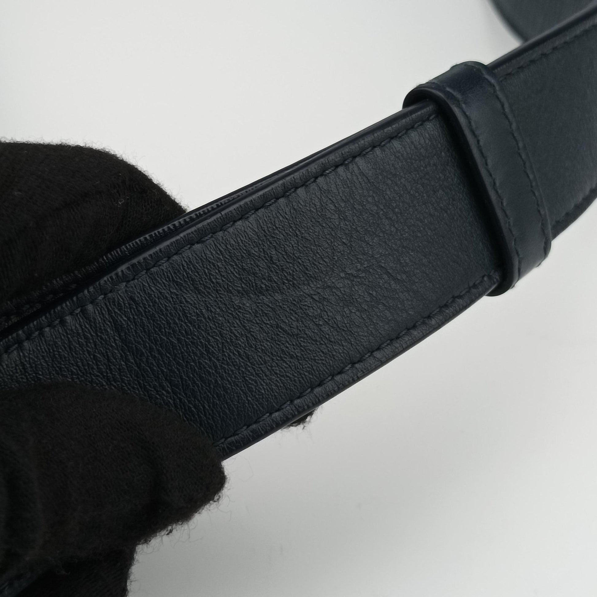 Intrecciato Navy lambskin B07532575Mイントレチャート ネイビー ラムスキン B07532575M