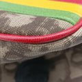 Rasta Trotter Messenger beige×Multicolour PVC coated canvas x leather 05RU 0074ラスタトロッターメッセンジャー ベージュ×マルチカラー PVCコーティングキャンバス×レザー 05RU 0074