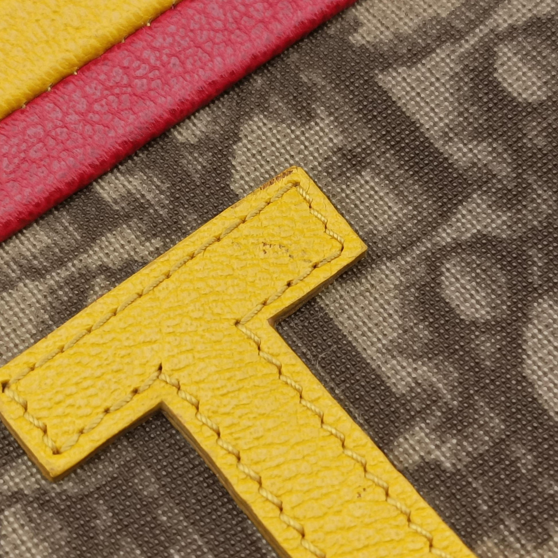 Rasta Trotter Messenger beige×Multicolour PVC coated canvas x leather 05RU 0074ラスタトロッターメッセンジャー ベージュ×マルチカラー PVCコーティングキャンバス×レザー 05RU 0074
