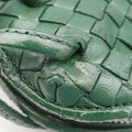 NODINI Intrecciato Green lambskin B03997787Iノディーニ イントレチャート グリーン ラムスキン B03997787I